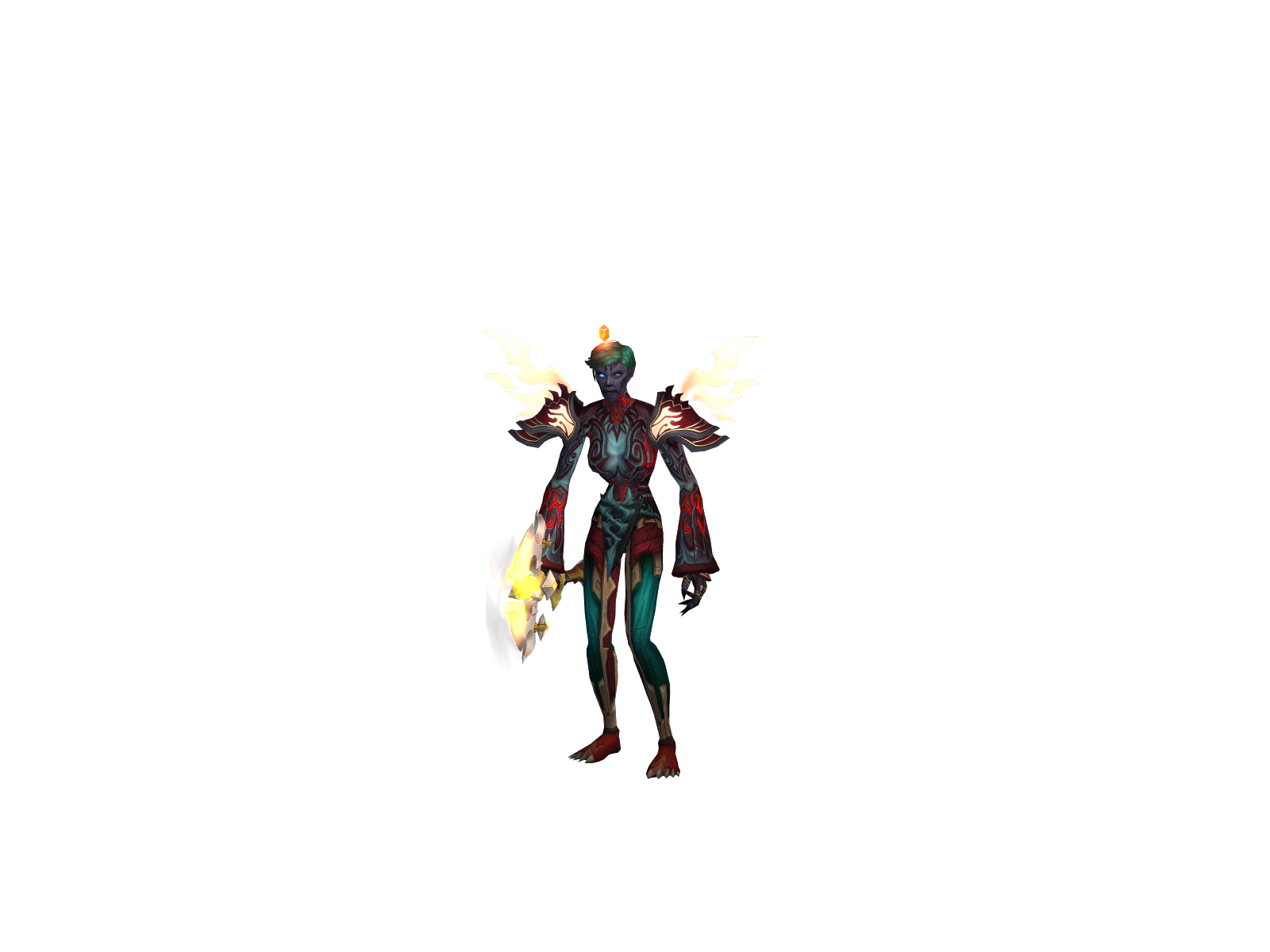 Darks 3D character render