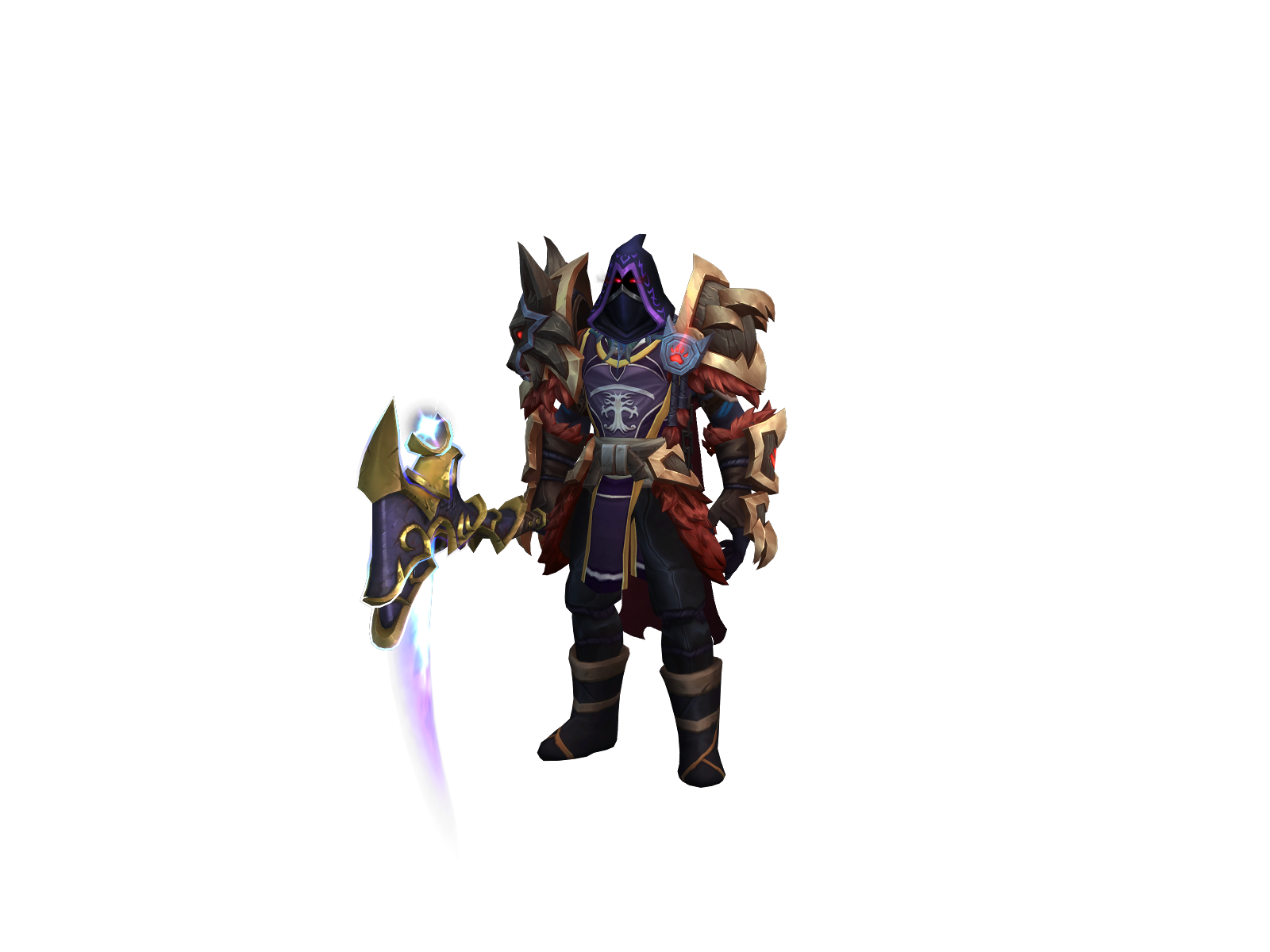 Wrathy 3D character render