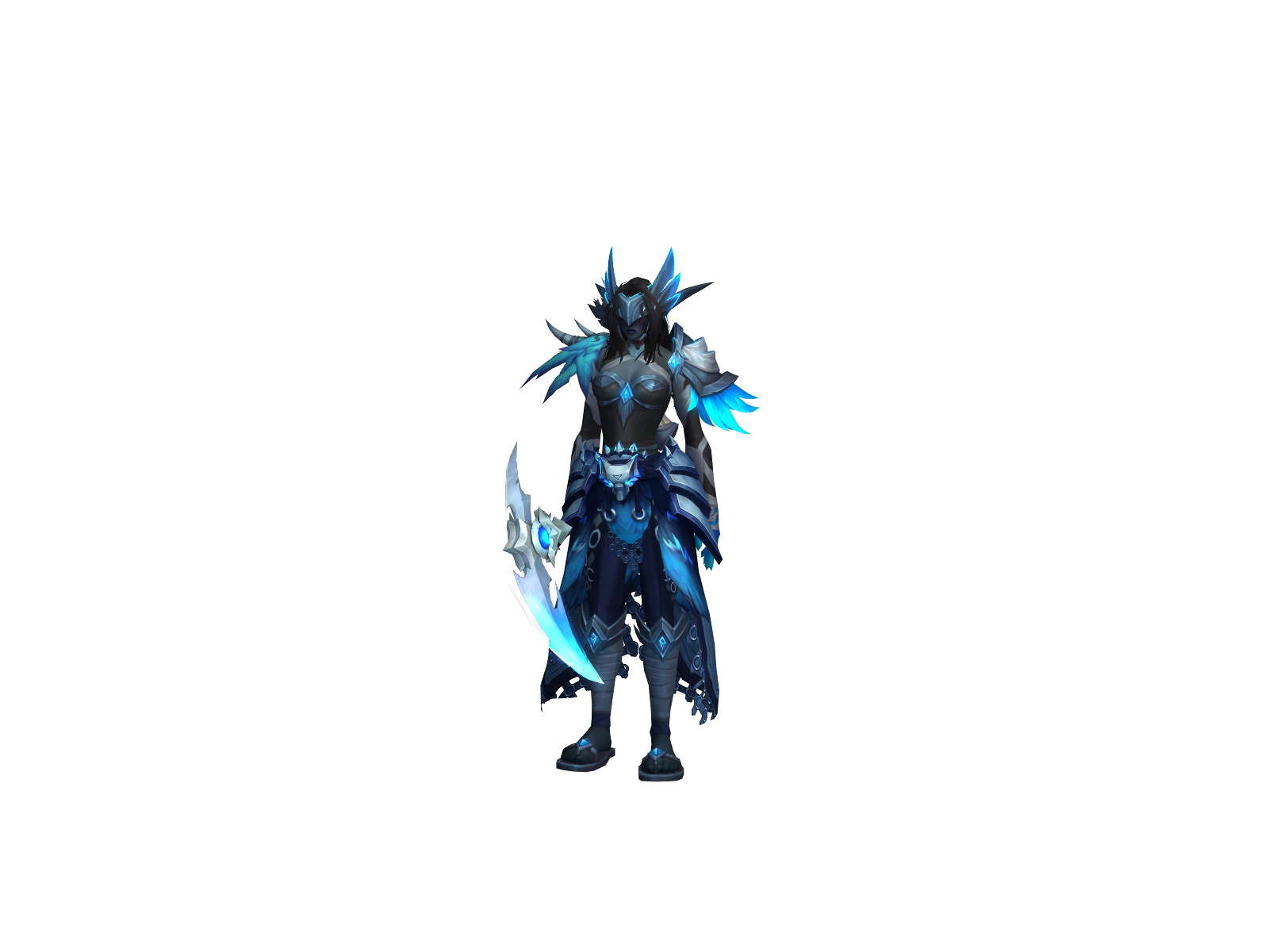 Cheekdivider 3D character render