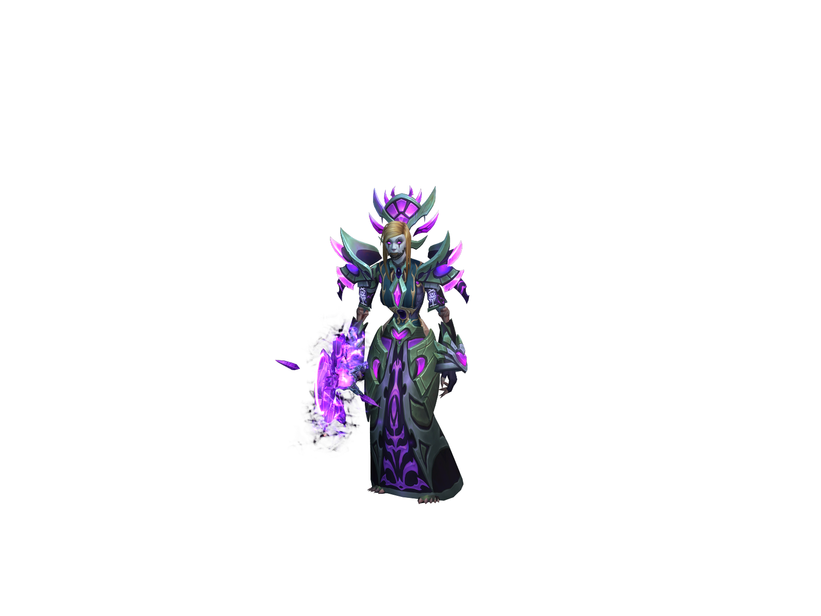 Heal 3D character render