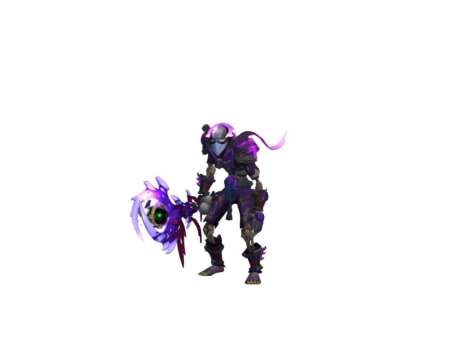 Cystweaver 3D character render