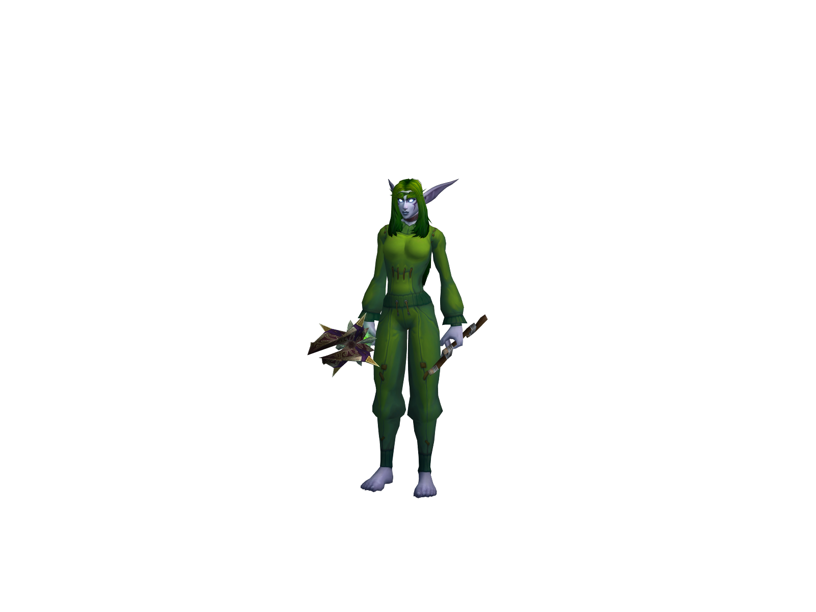 Buzzdru 3D character render
