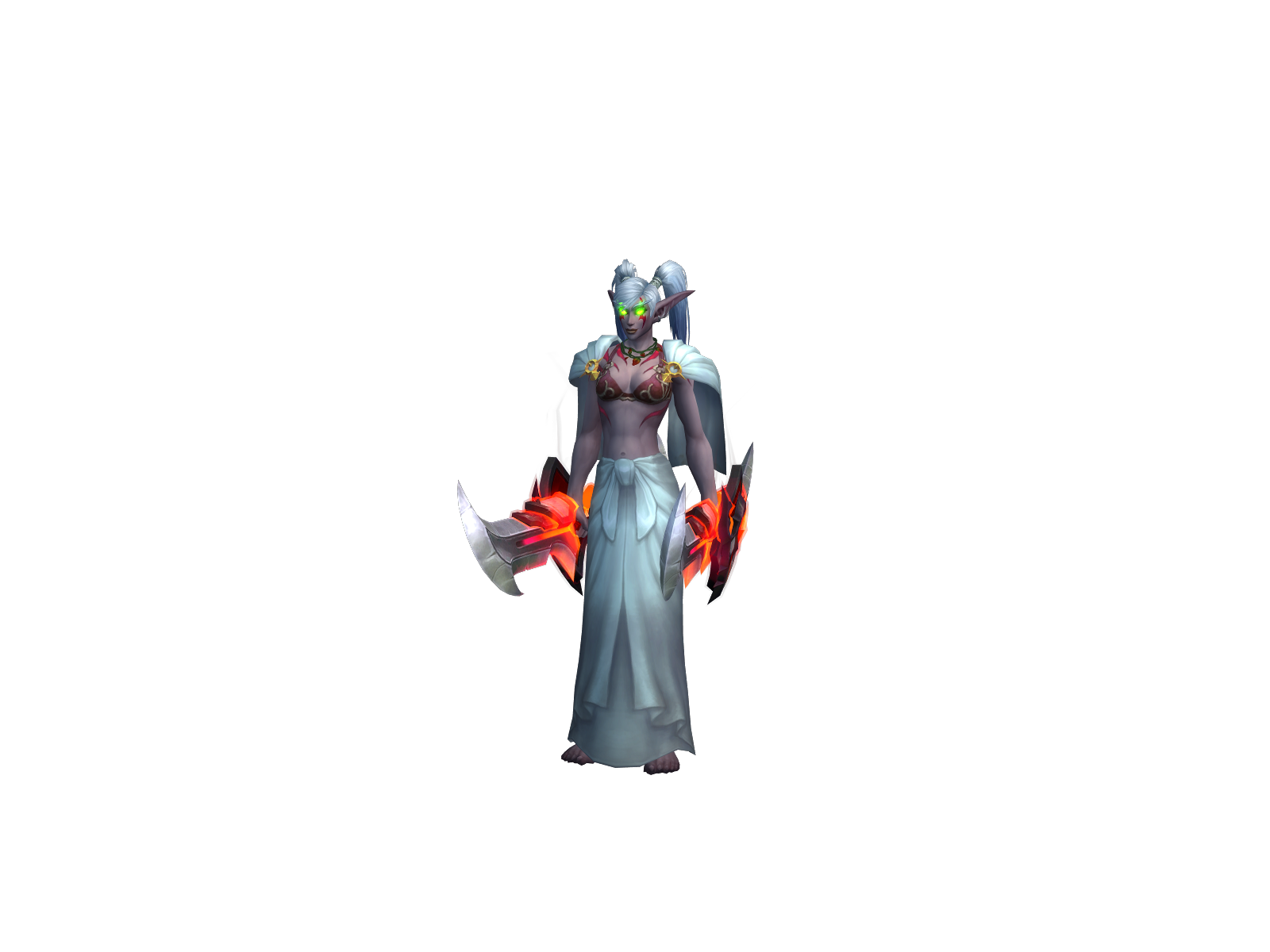 Maheegán 3D character render