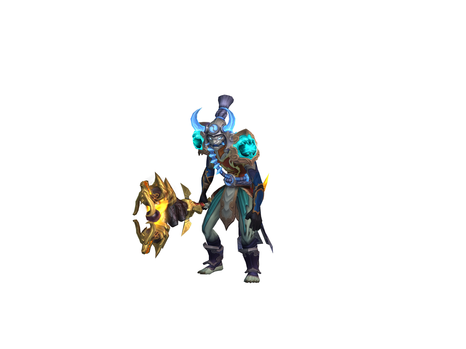 Thich 3D character render
