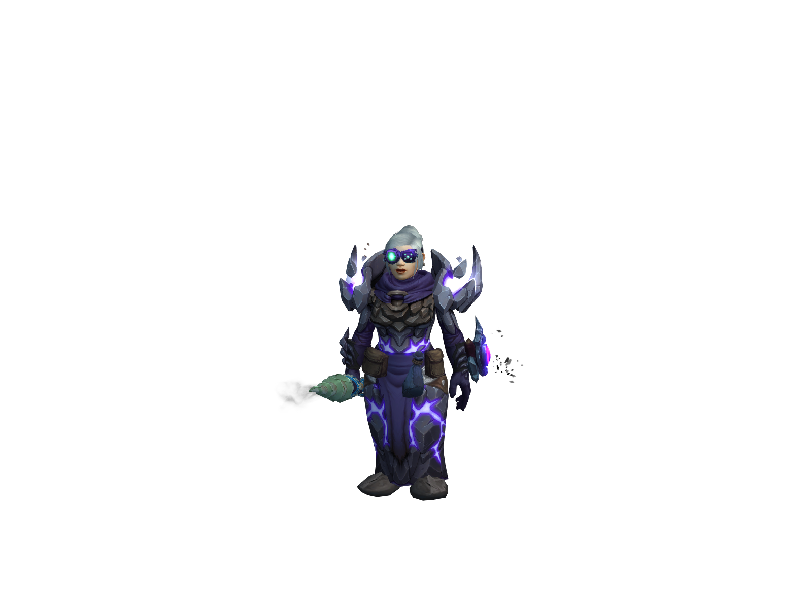 Zyzy 3D character render