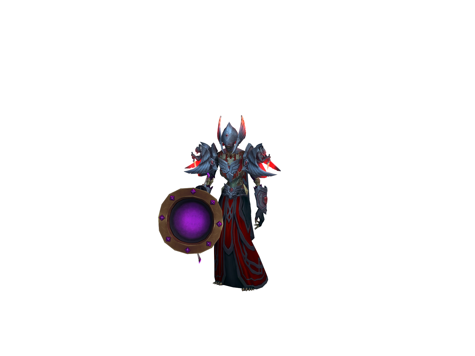 Mitchypew 3D character render
