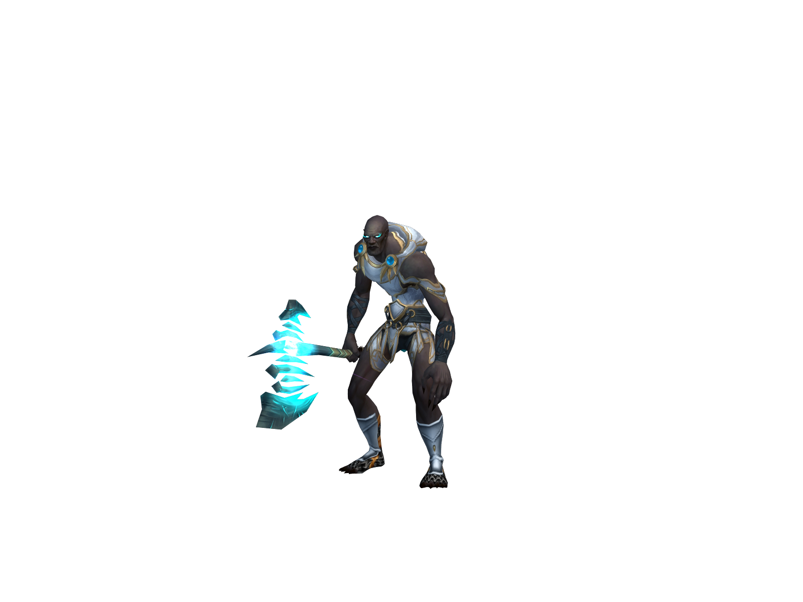 Slongapon 3D character render
