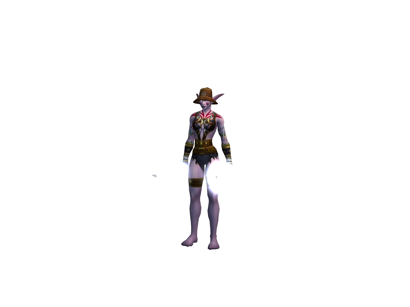 Buzmonk 3D character render