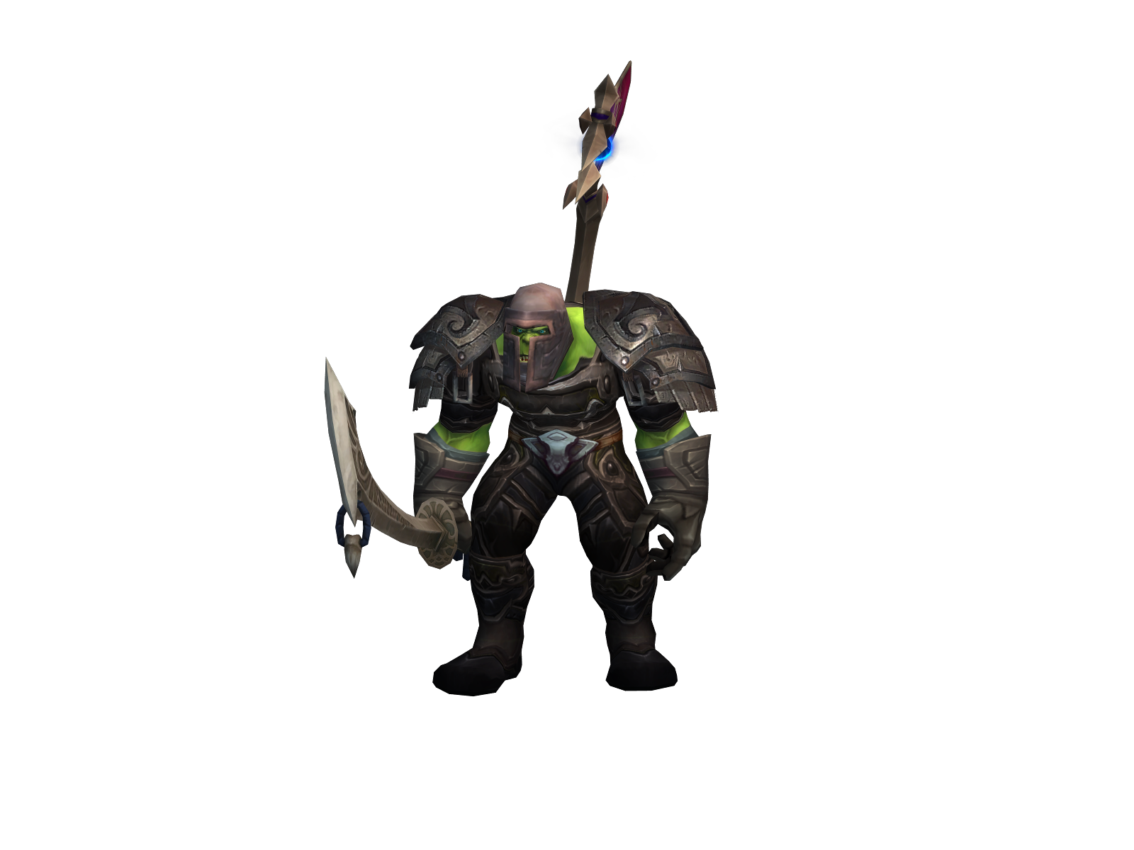 Sendark 3D character render