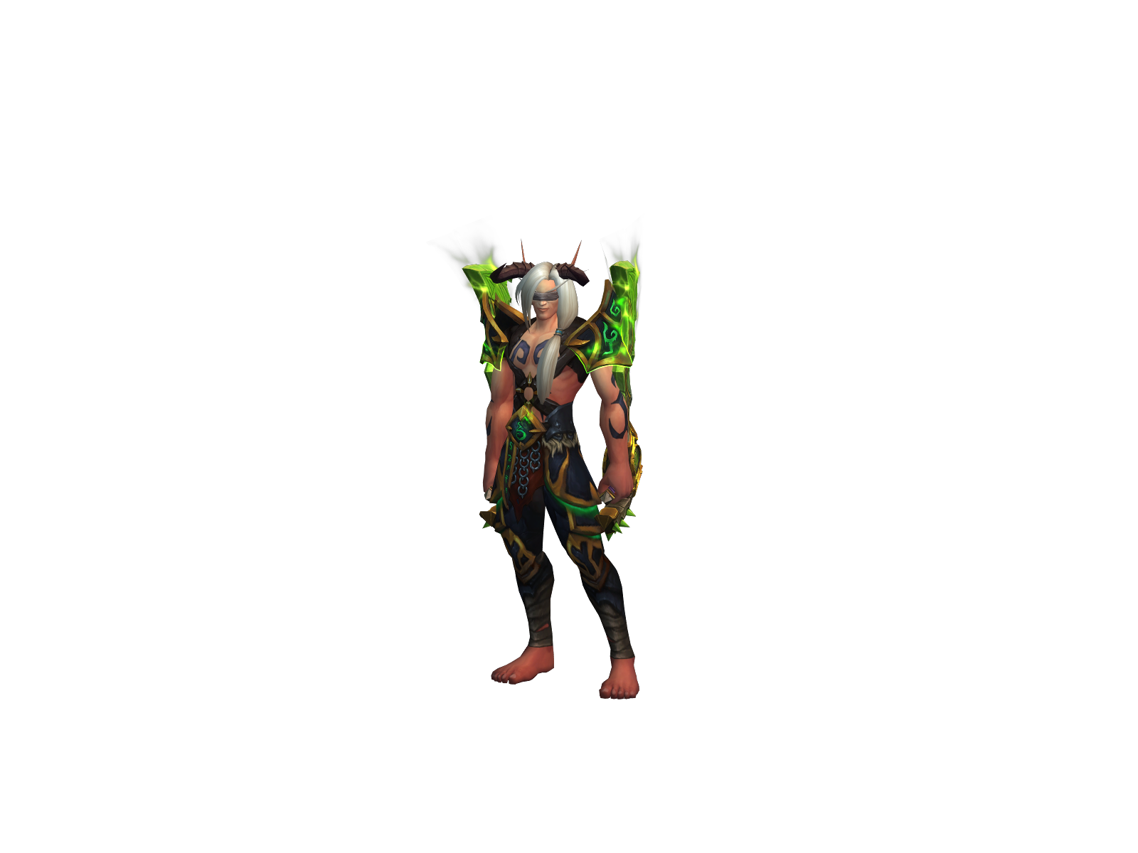 Lilgreenhorn 3D character render