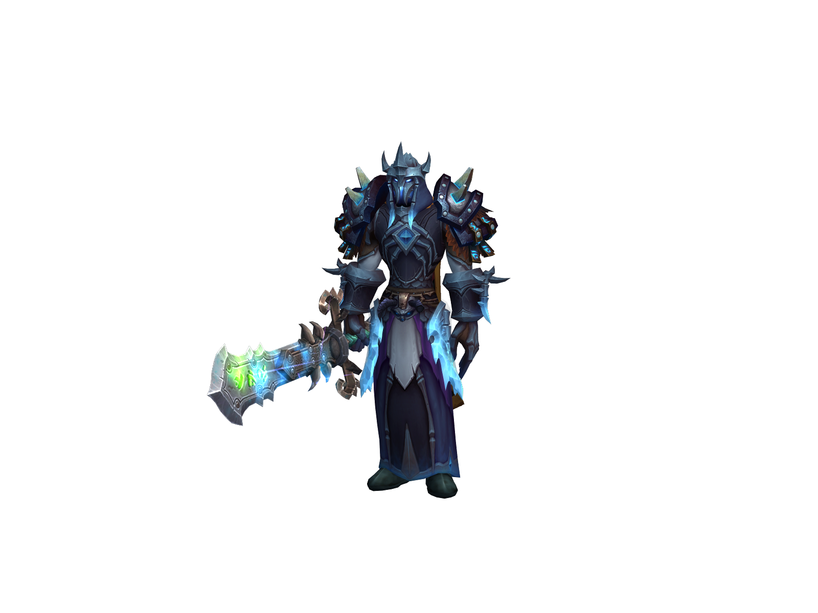 Frostmon 3D character render