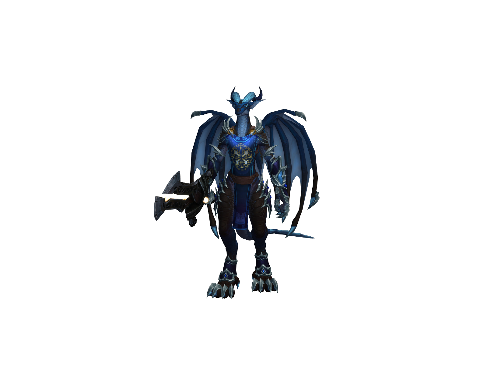 Oro 3D character render