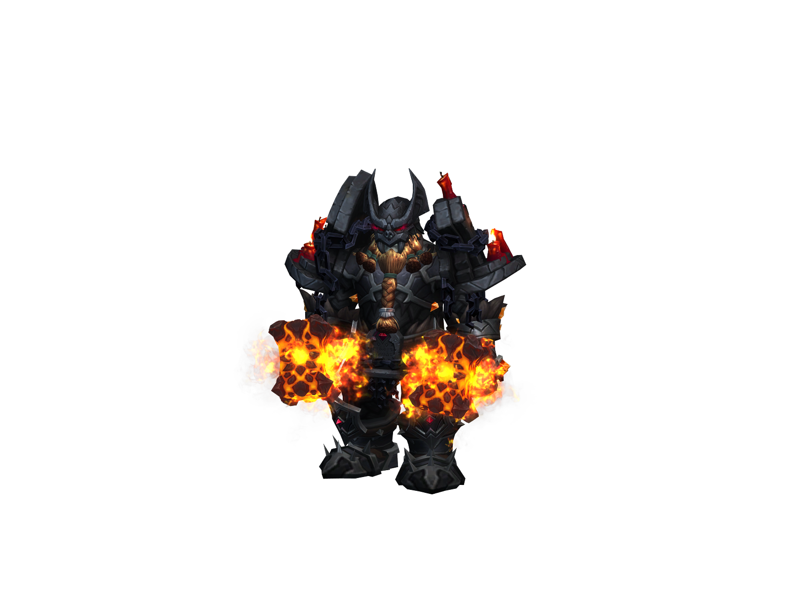 Electrofied 3D character render