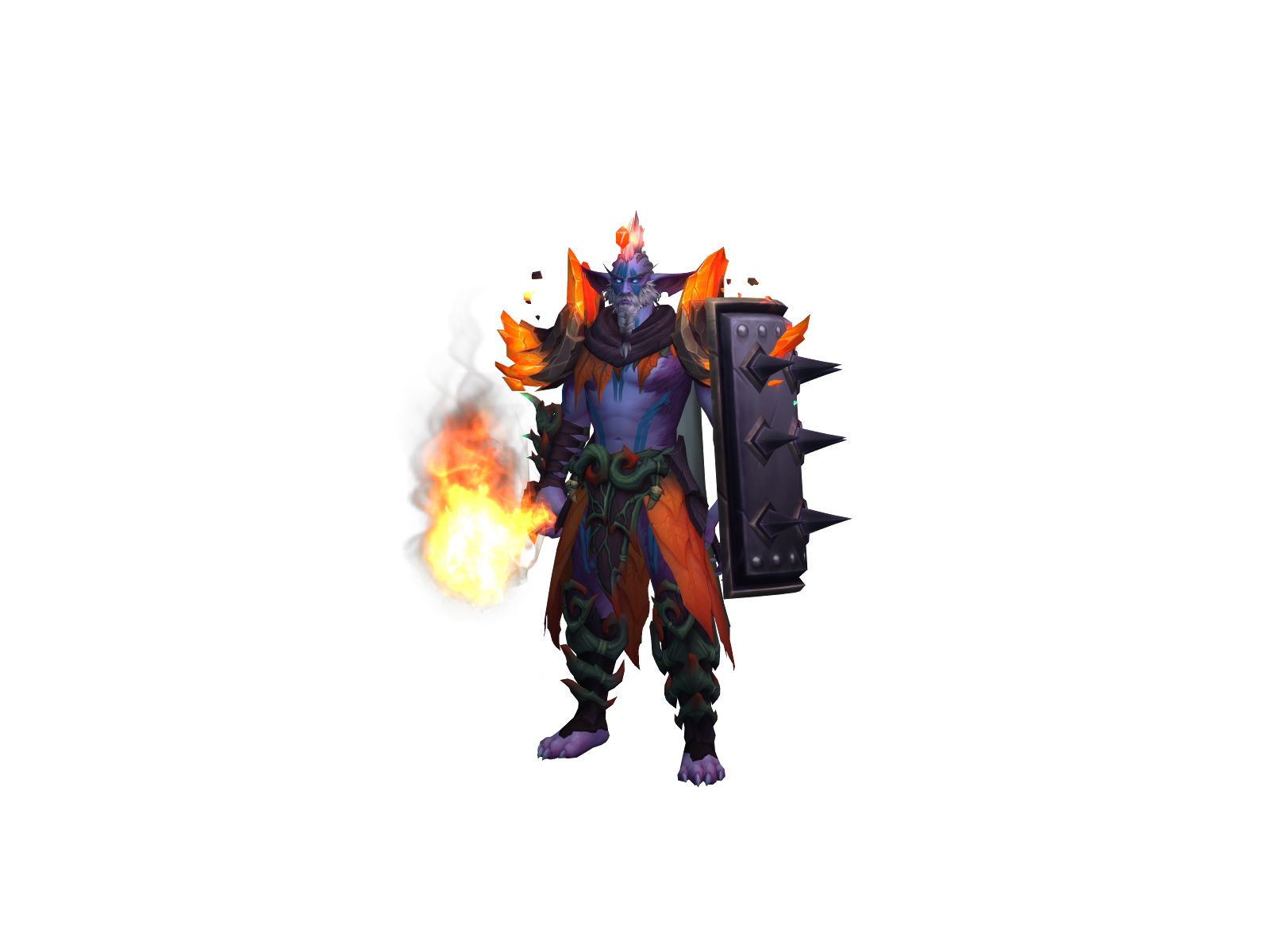 Tartanturf 3D character render