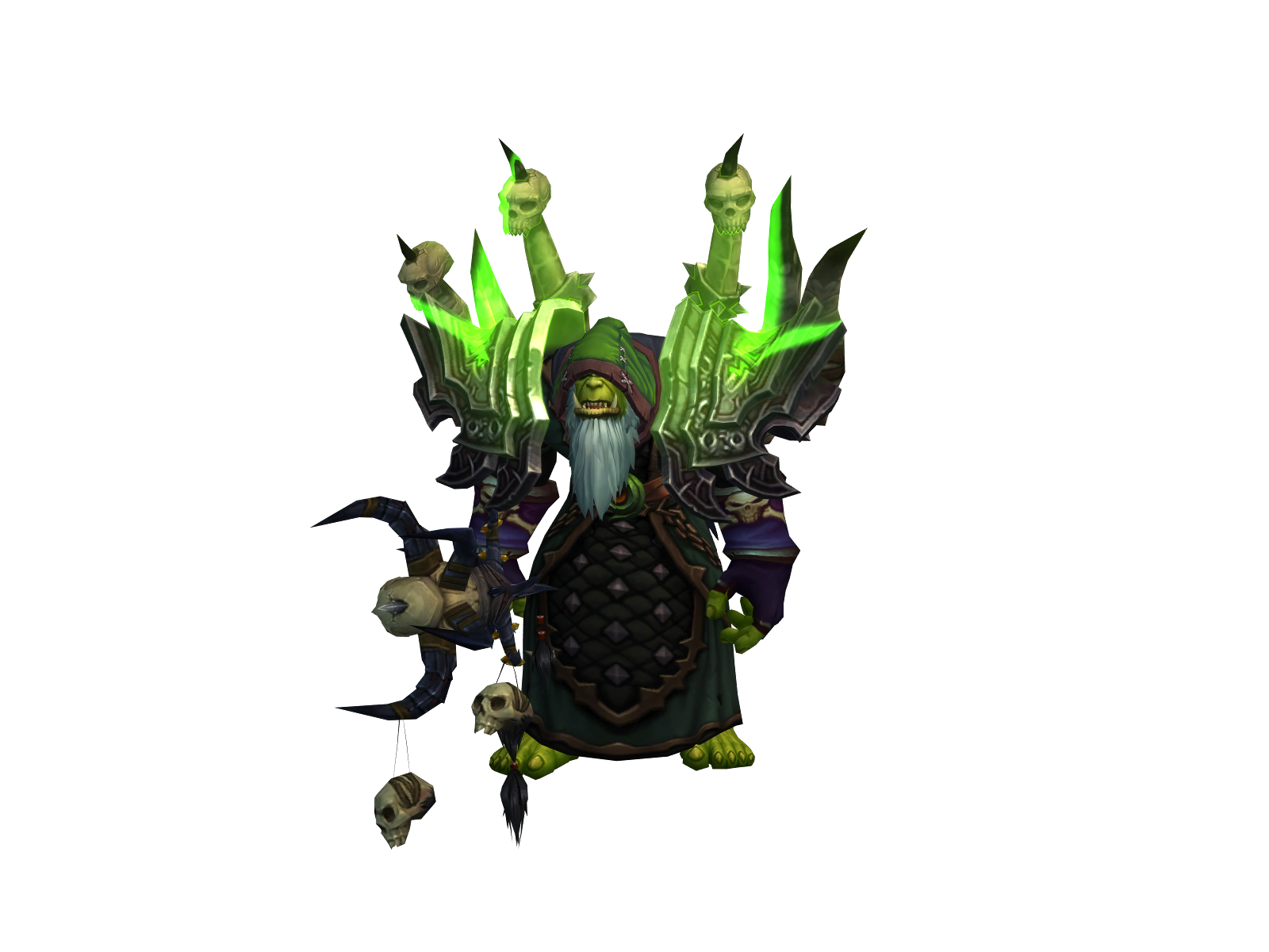 Goladam 3D character render
