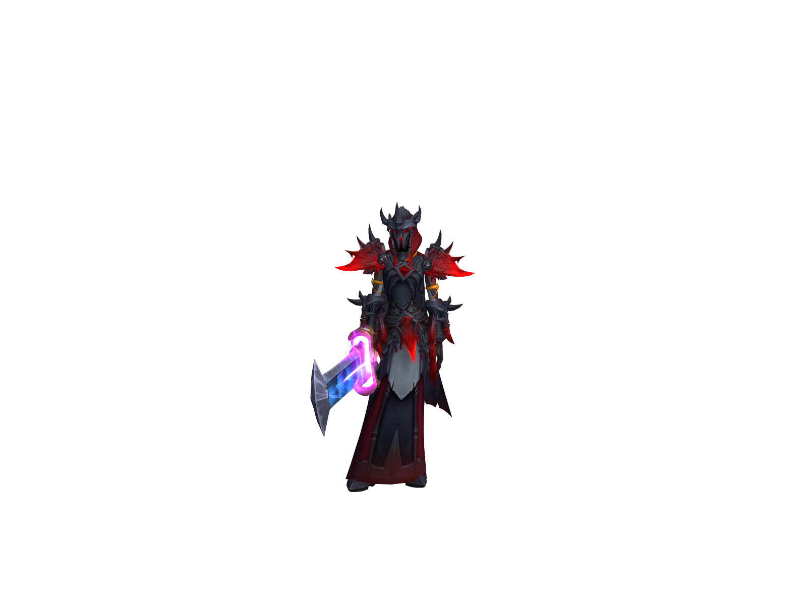 Blackwidow 3D character render