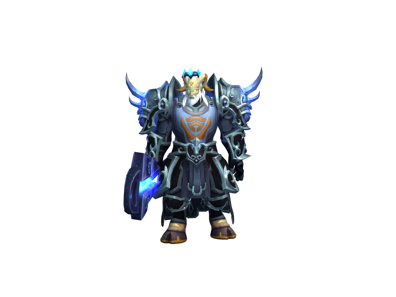 Goldhawk 3D character render