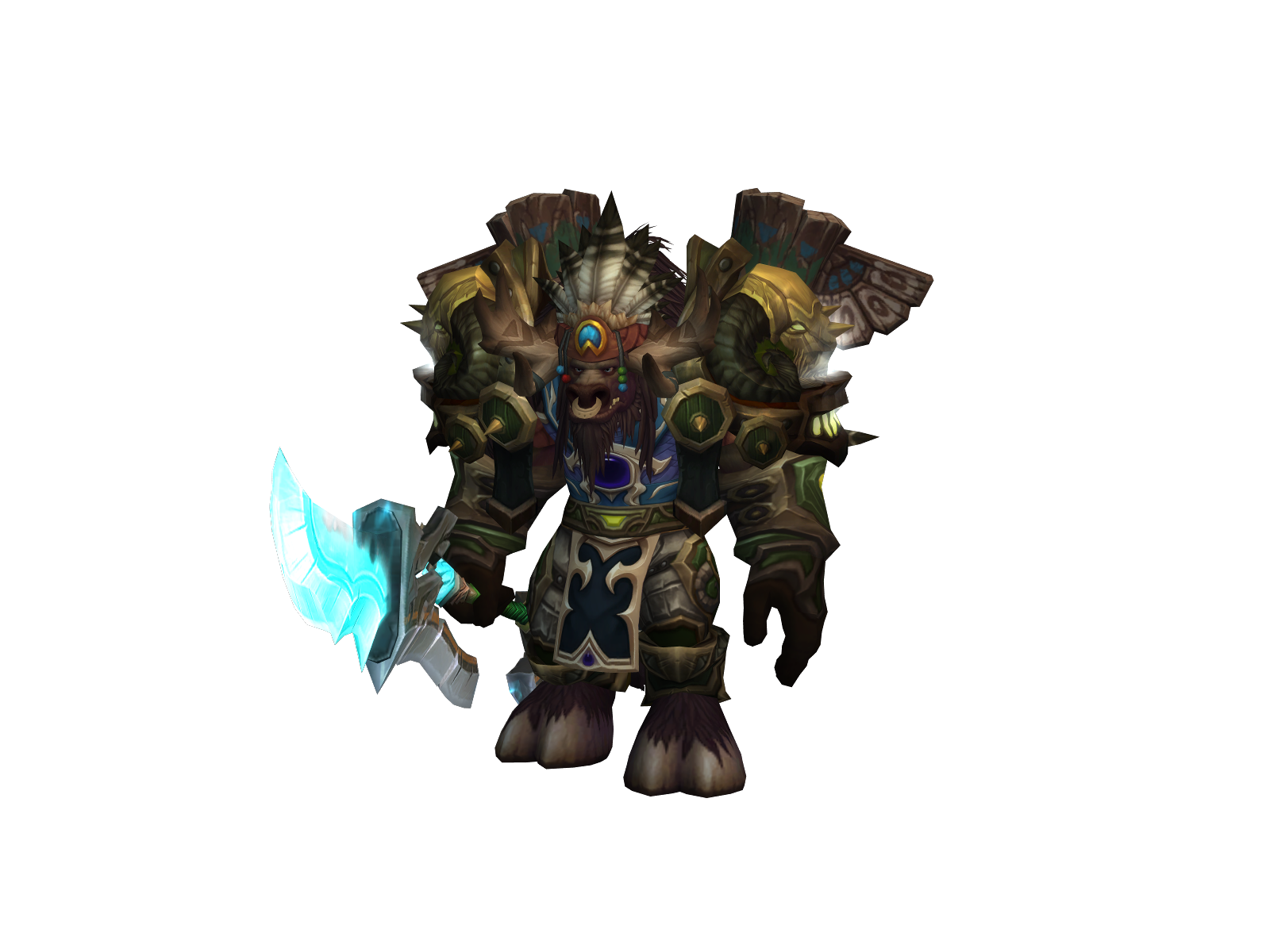 History 3D character render