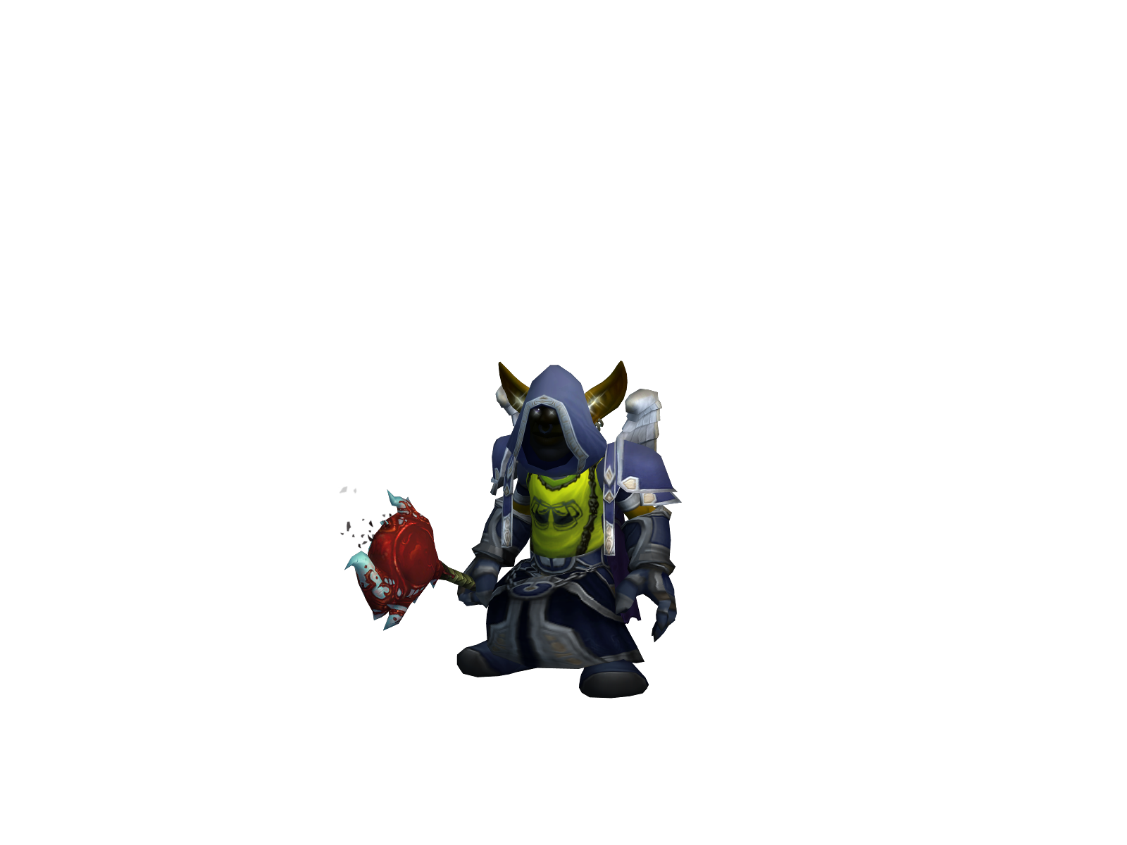 Ketones 3D character render