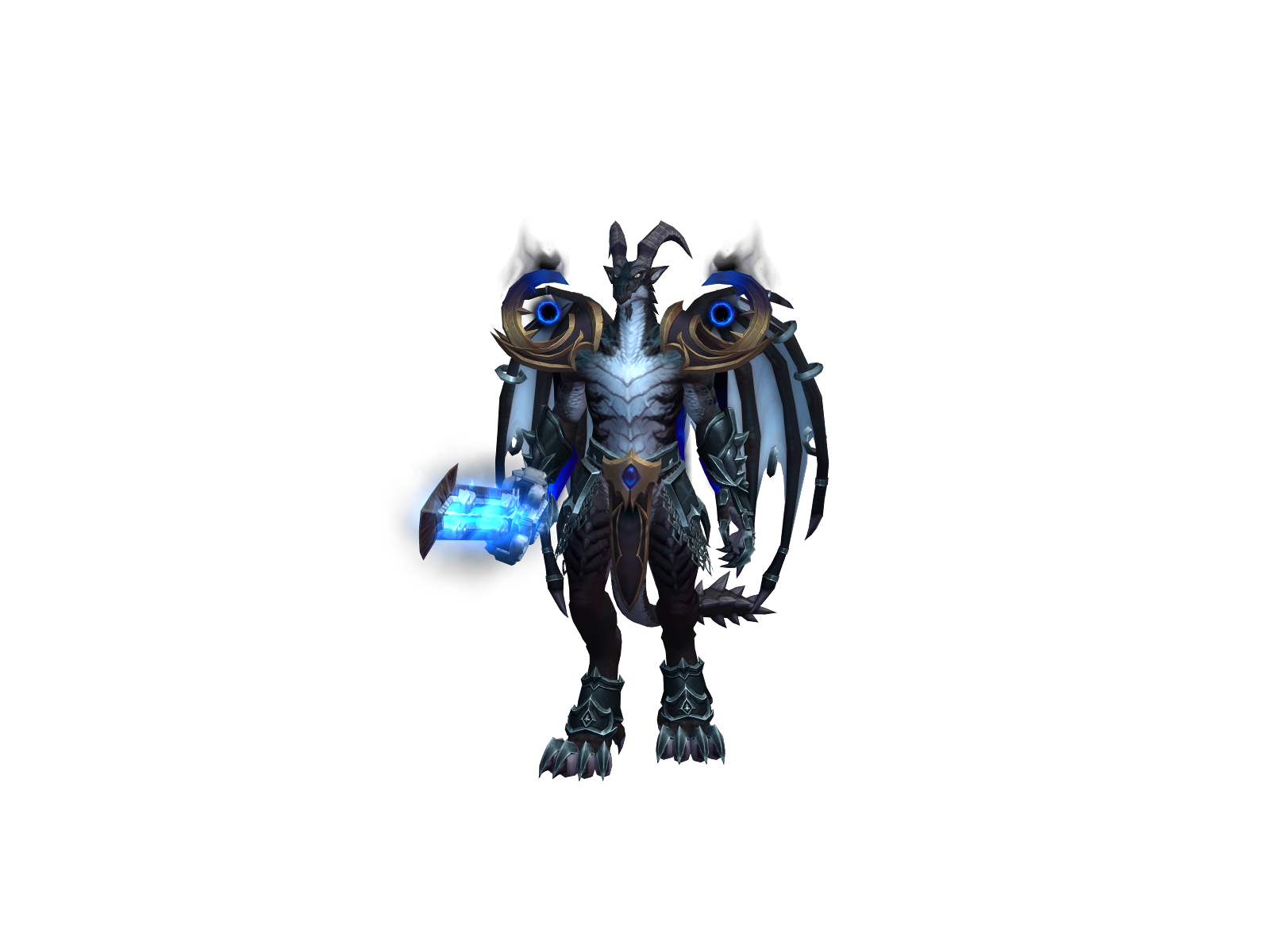 Sablehide 3D character render