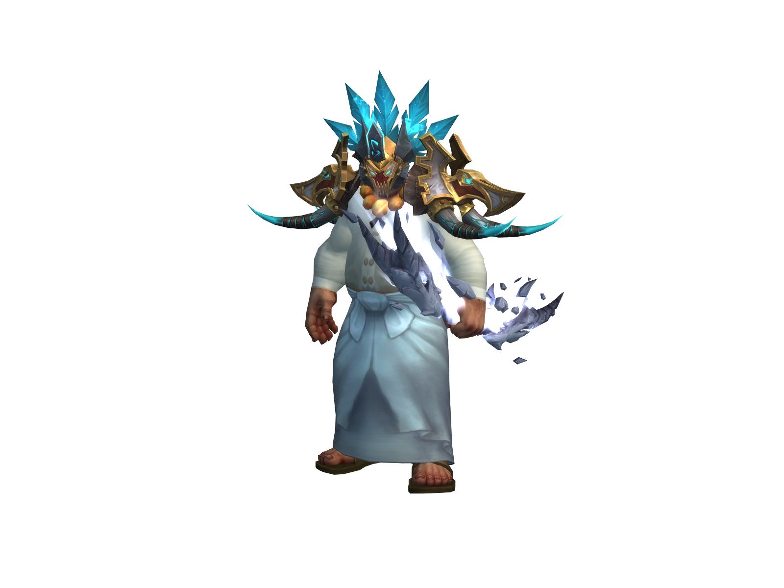Morning 3D character render