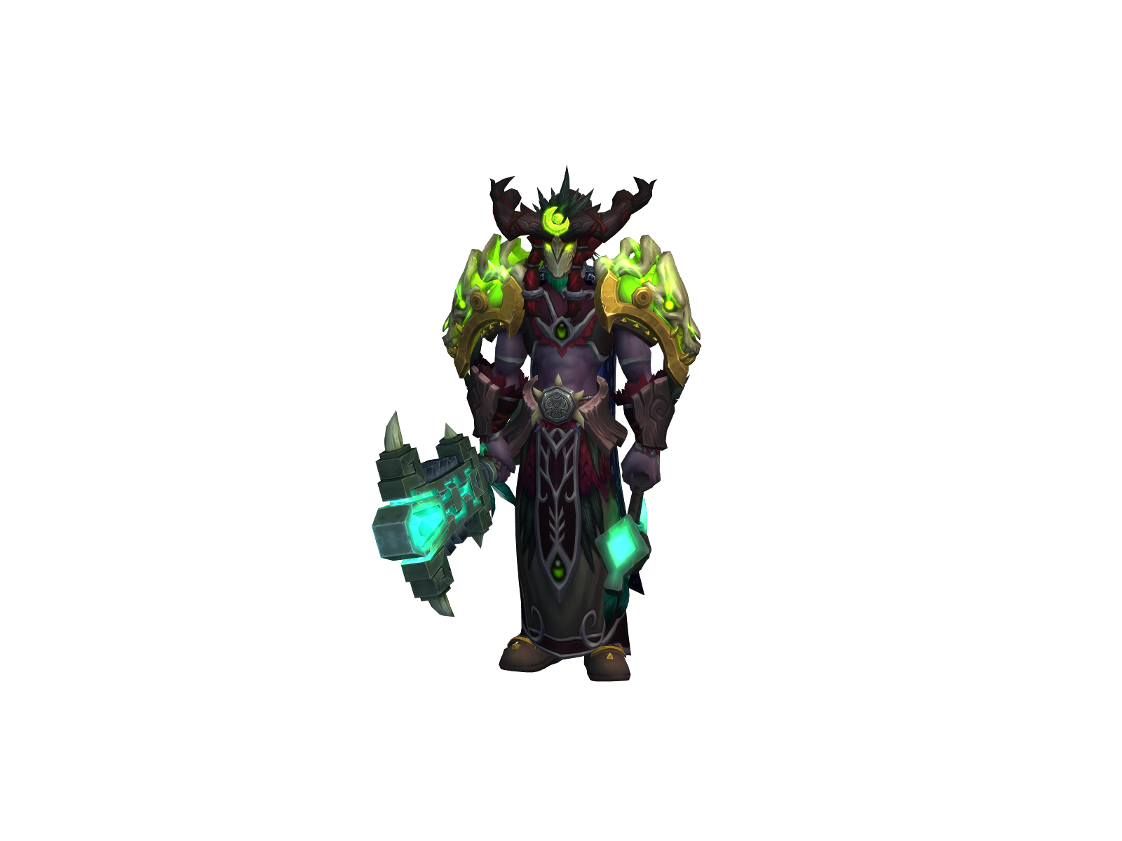 Izo 3D character render
