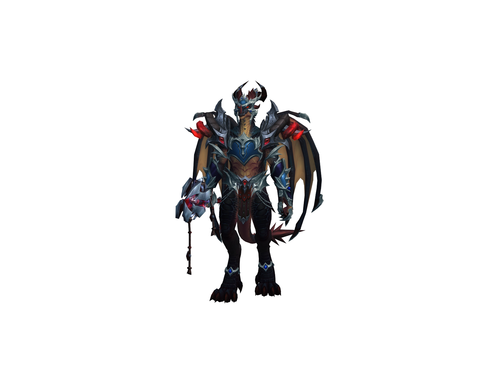 Vezarion 3D character render