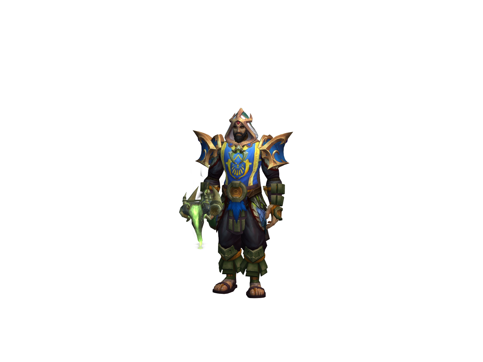 Homicidex 3D character render