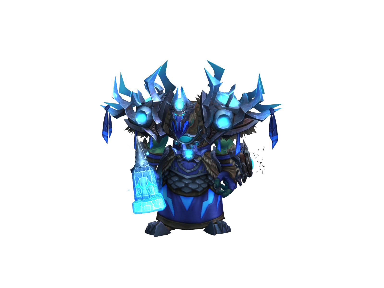 Sackpiece 3D character render