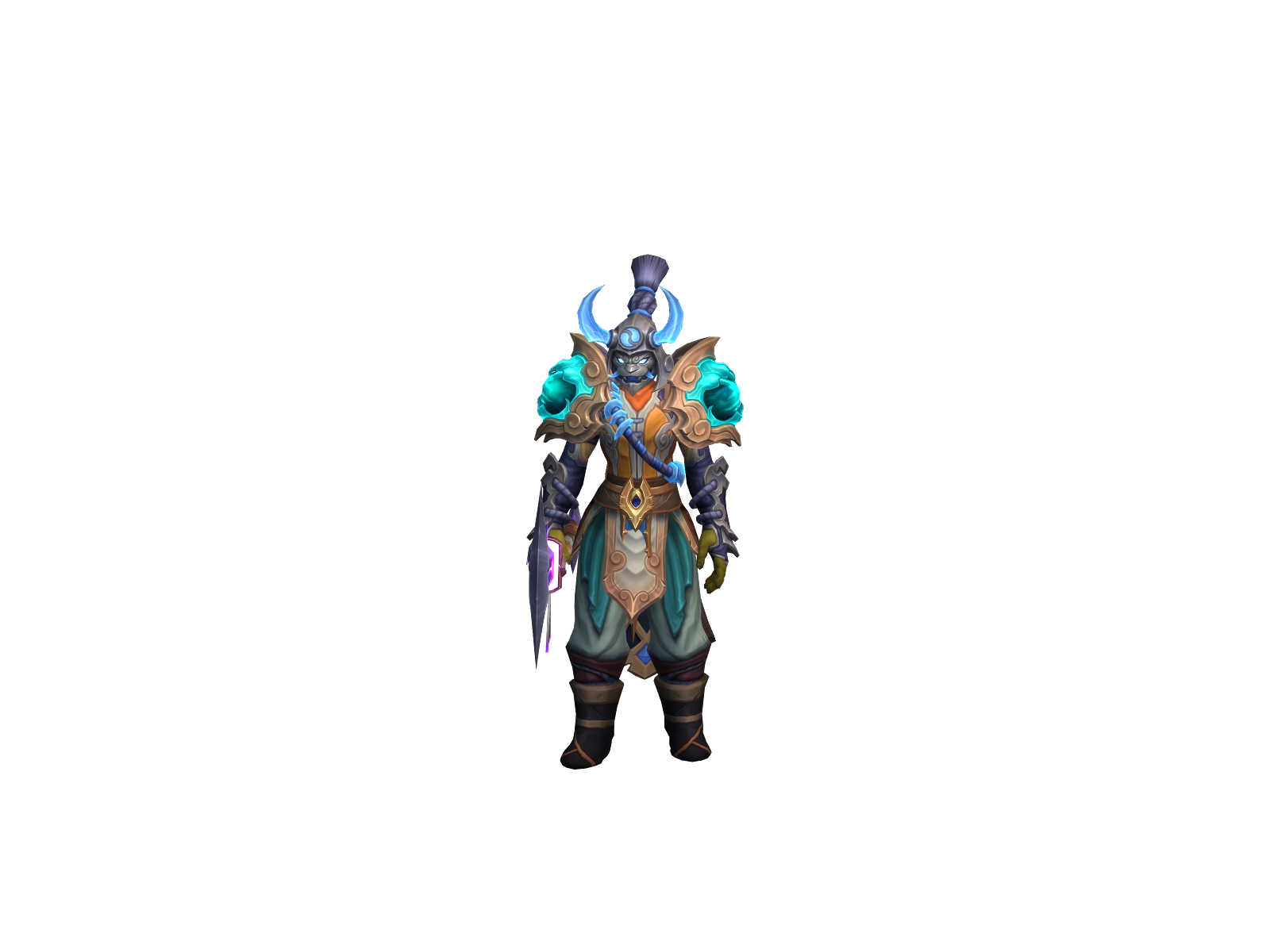 Gotchawalker 3D character render