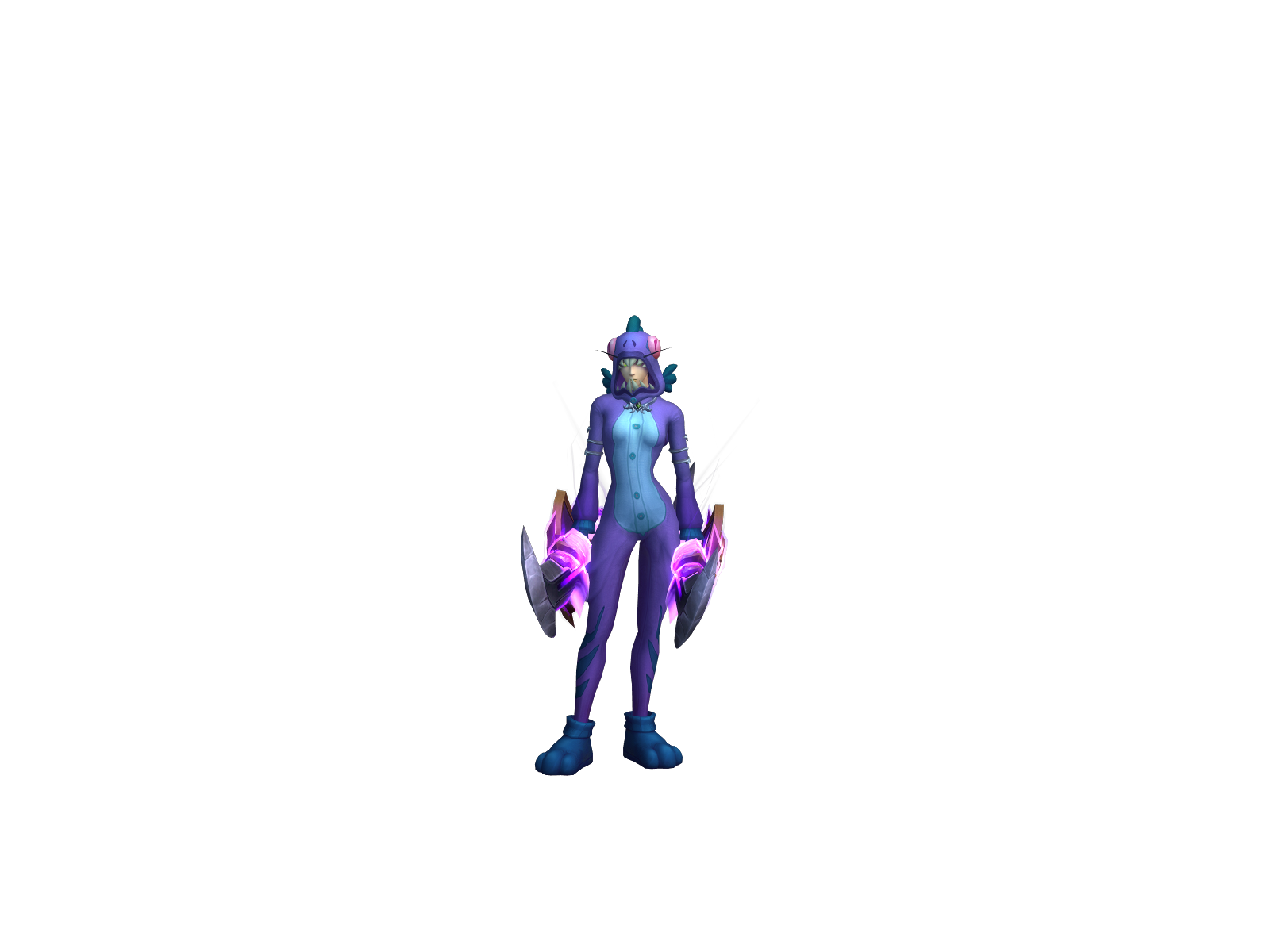 Vandouche 3D character render