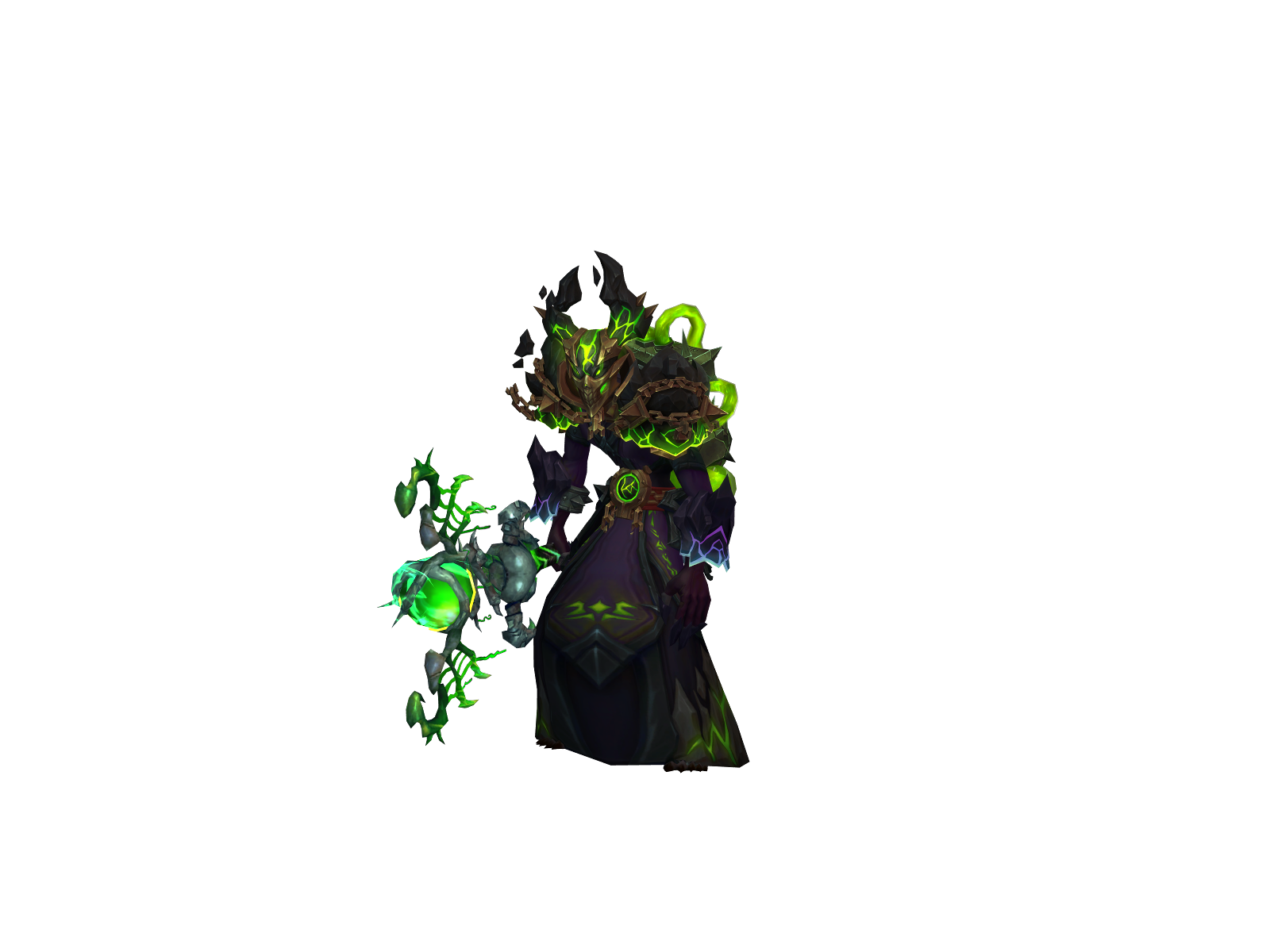 Akurama 3D character render