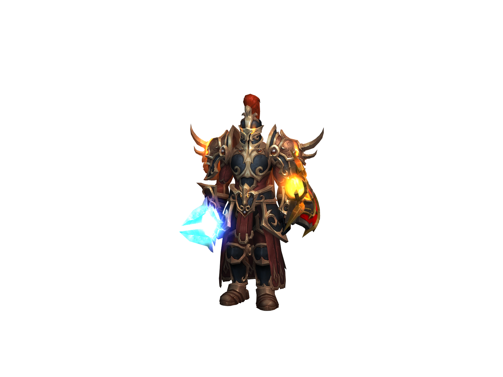 Turanos 3D character render