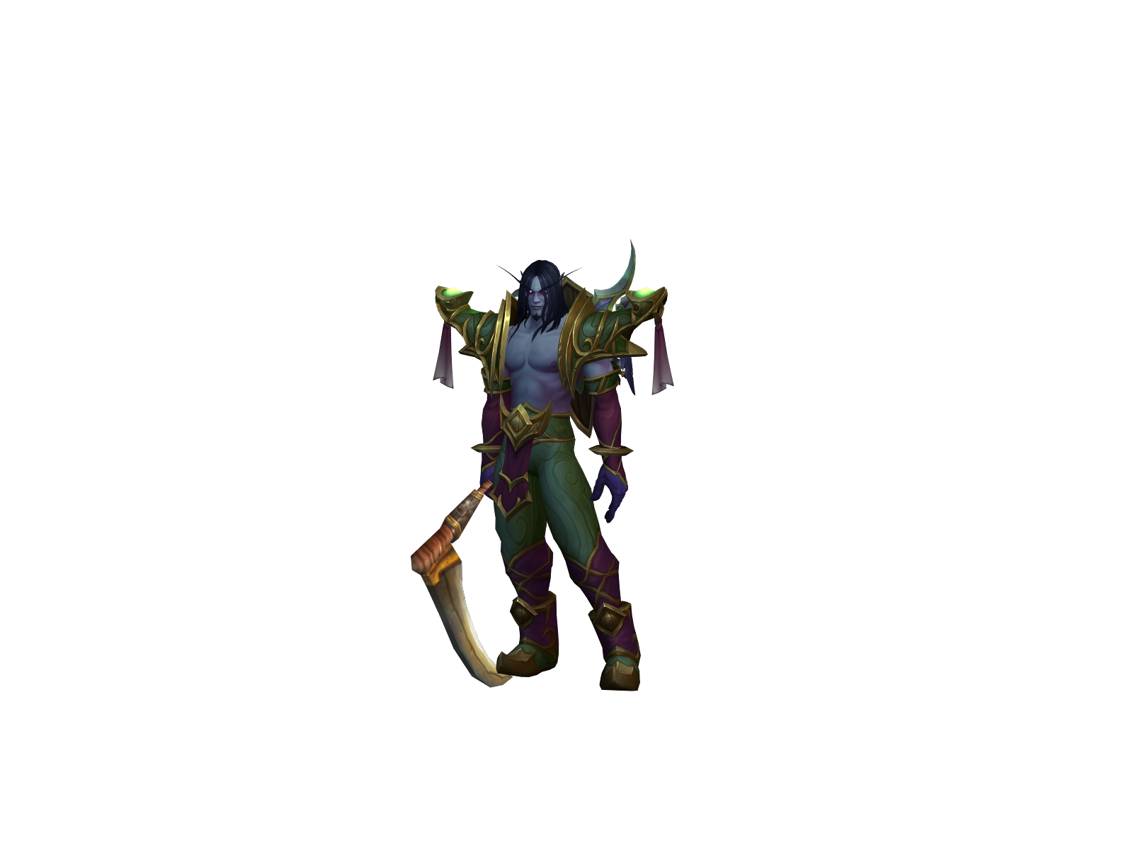 Cursedçlyde 3D character render