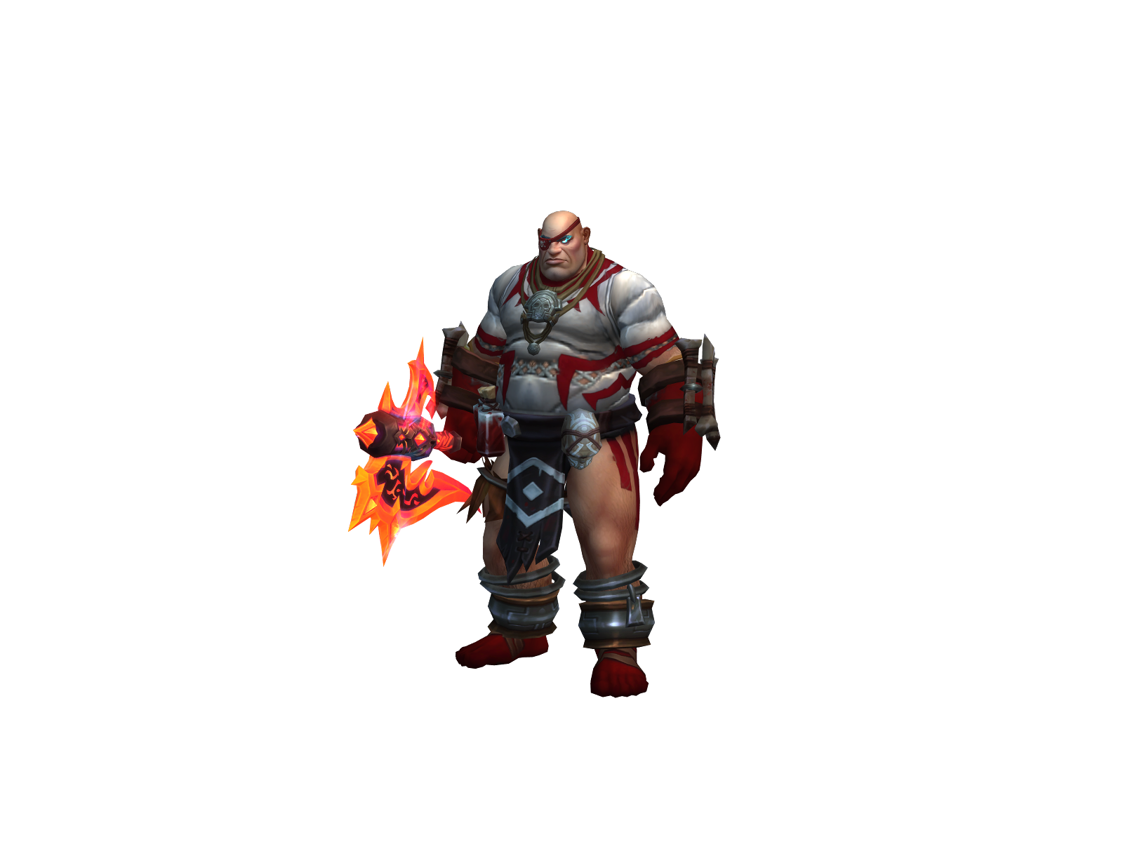 Veins 3D character render