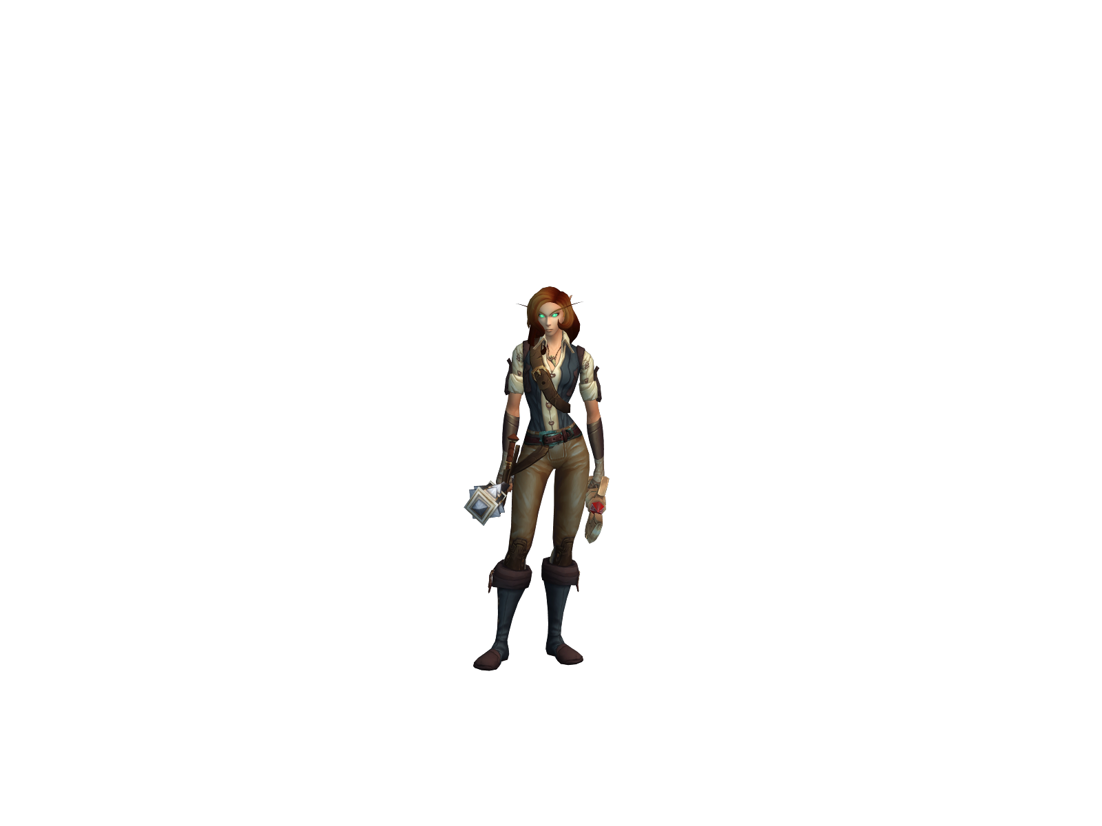 Ashera 3D character render
