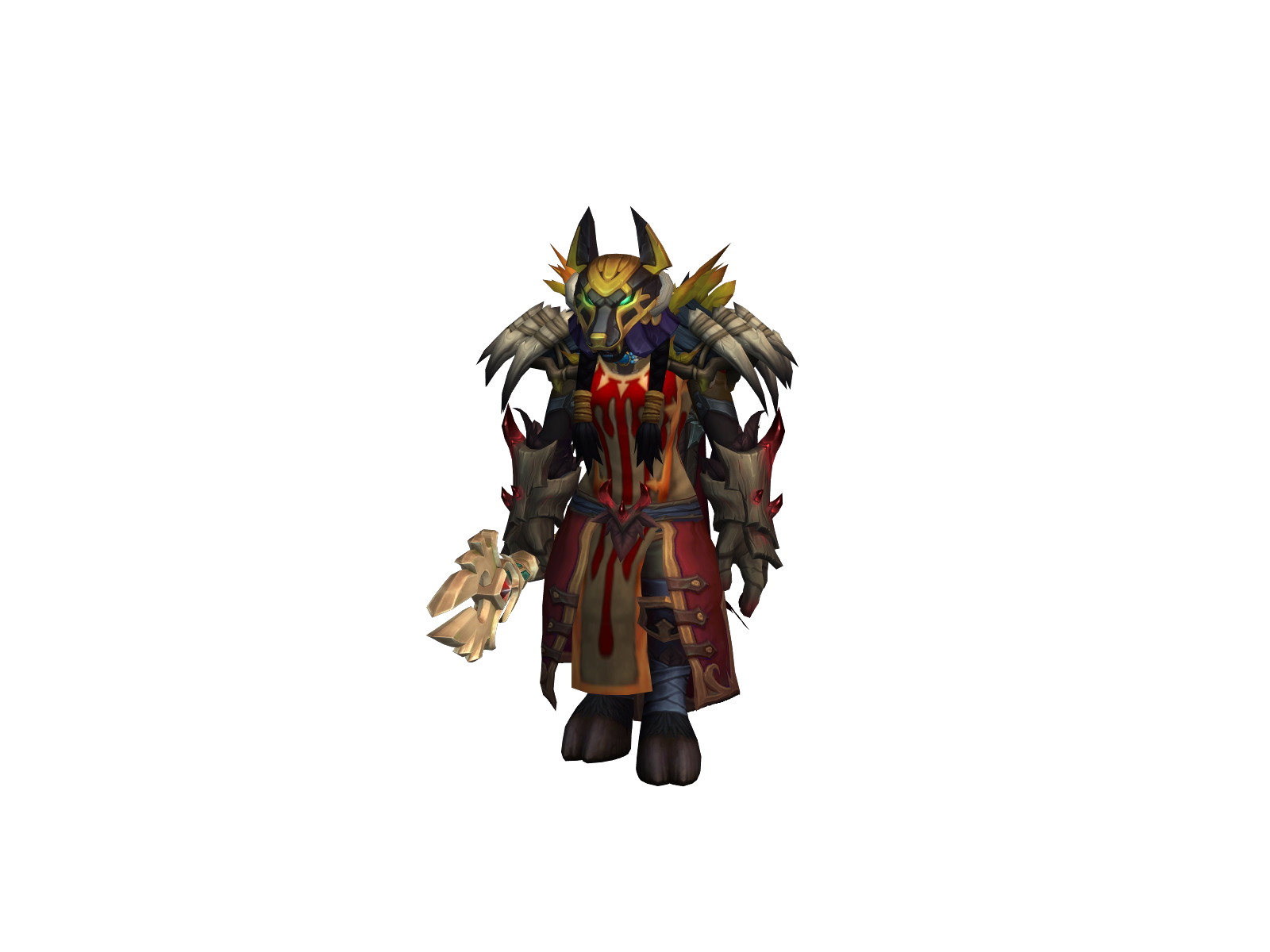 Decaren 3D character render