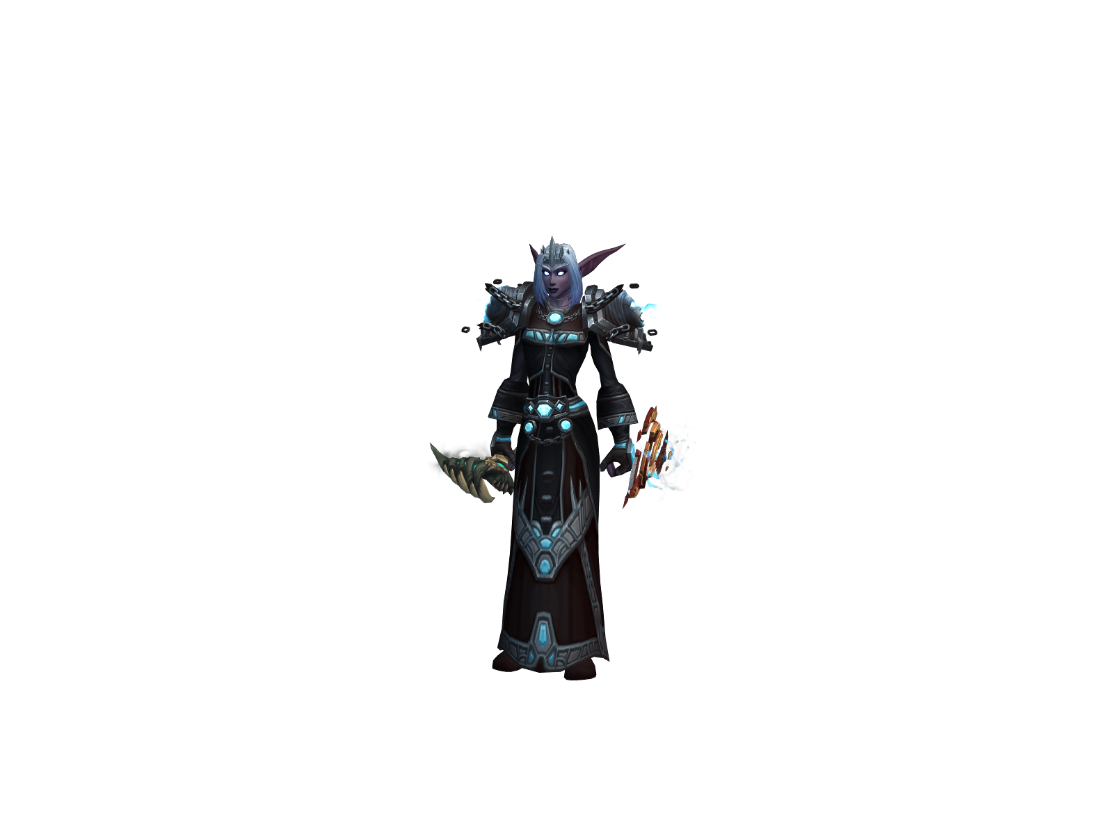 Pray 3D character render