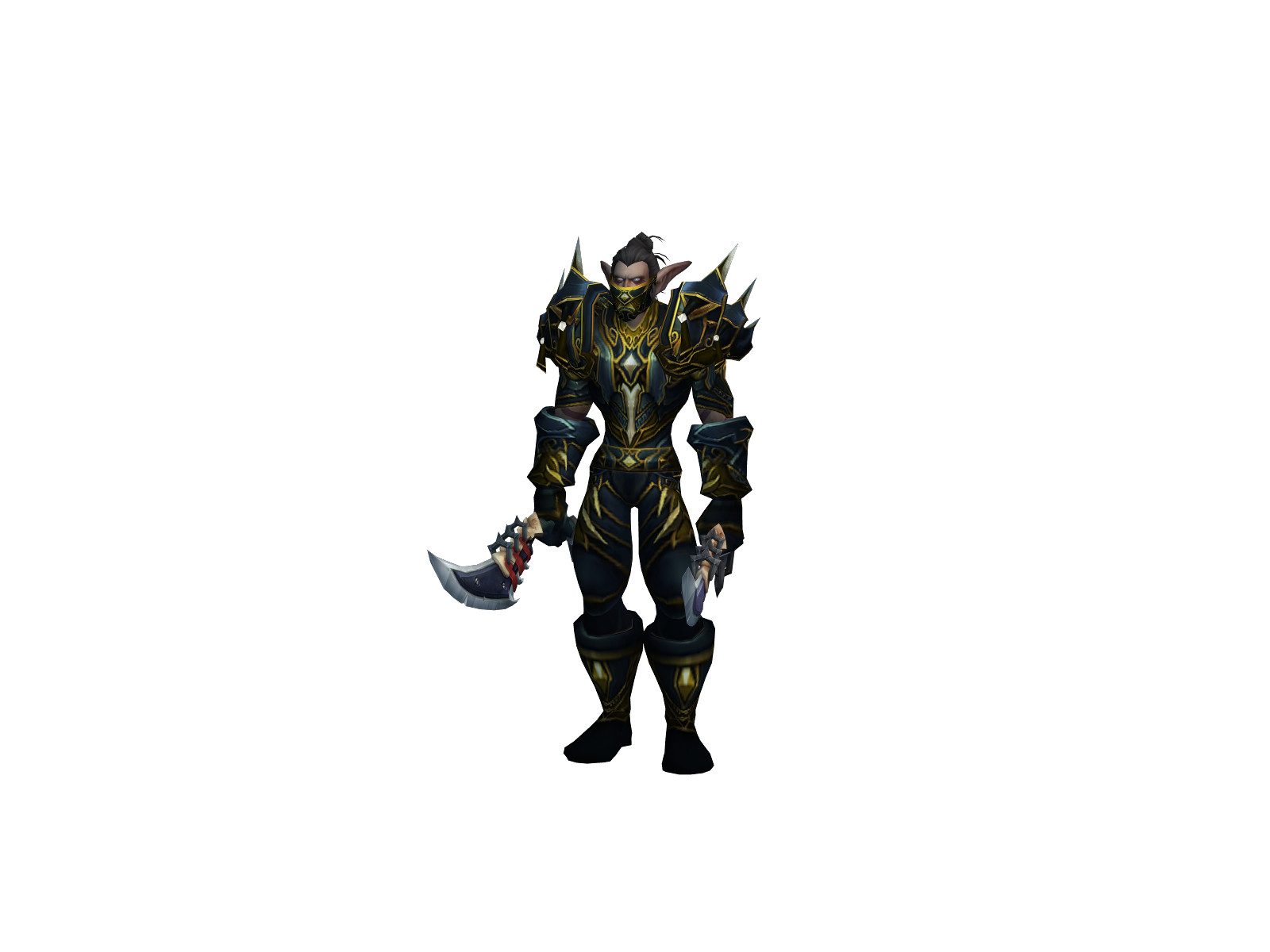 Ayo 3D character render