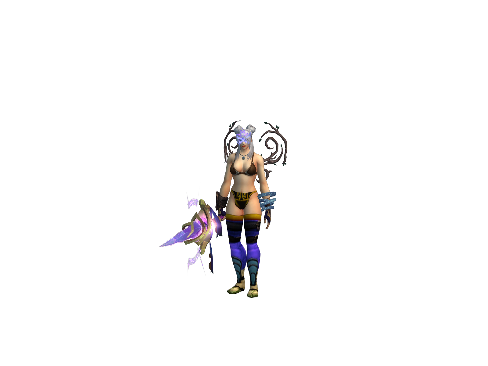 Niquethemage 3D character render