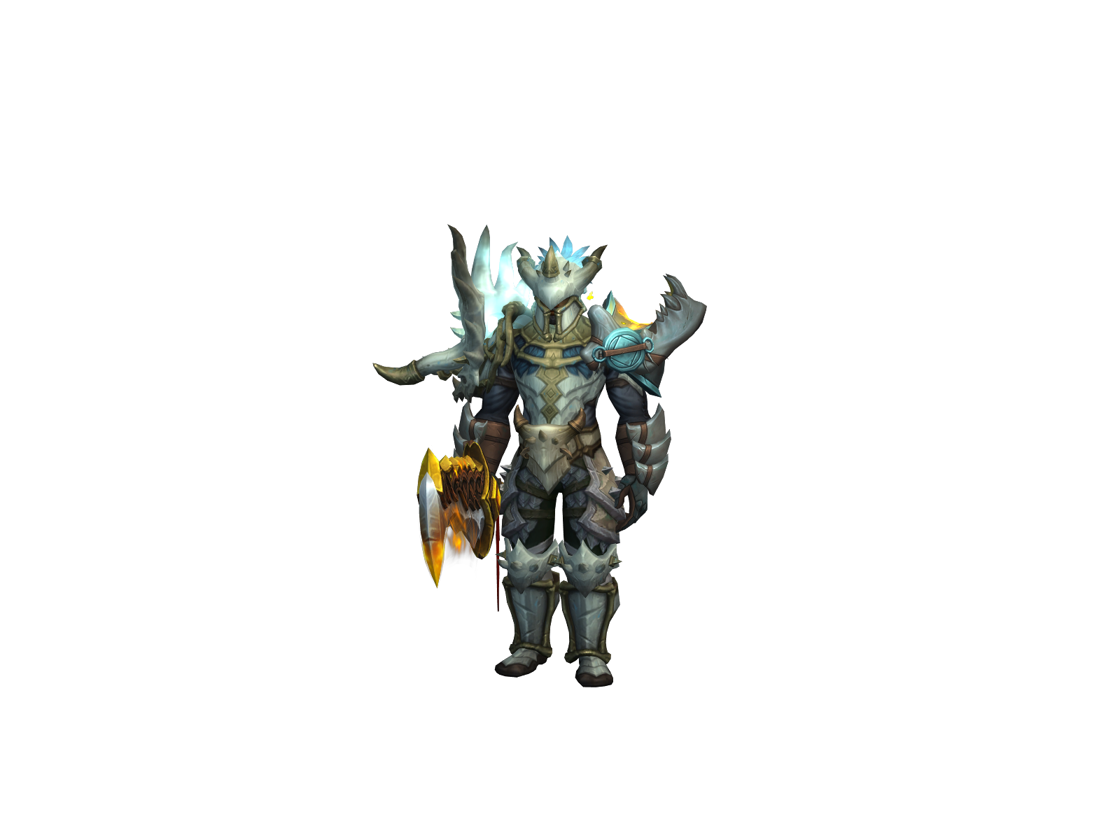 Niquealeek 3D character render
