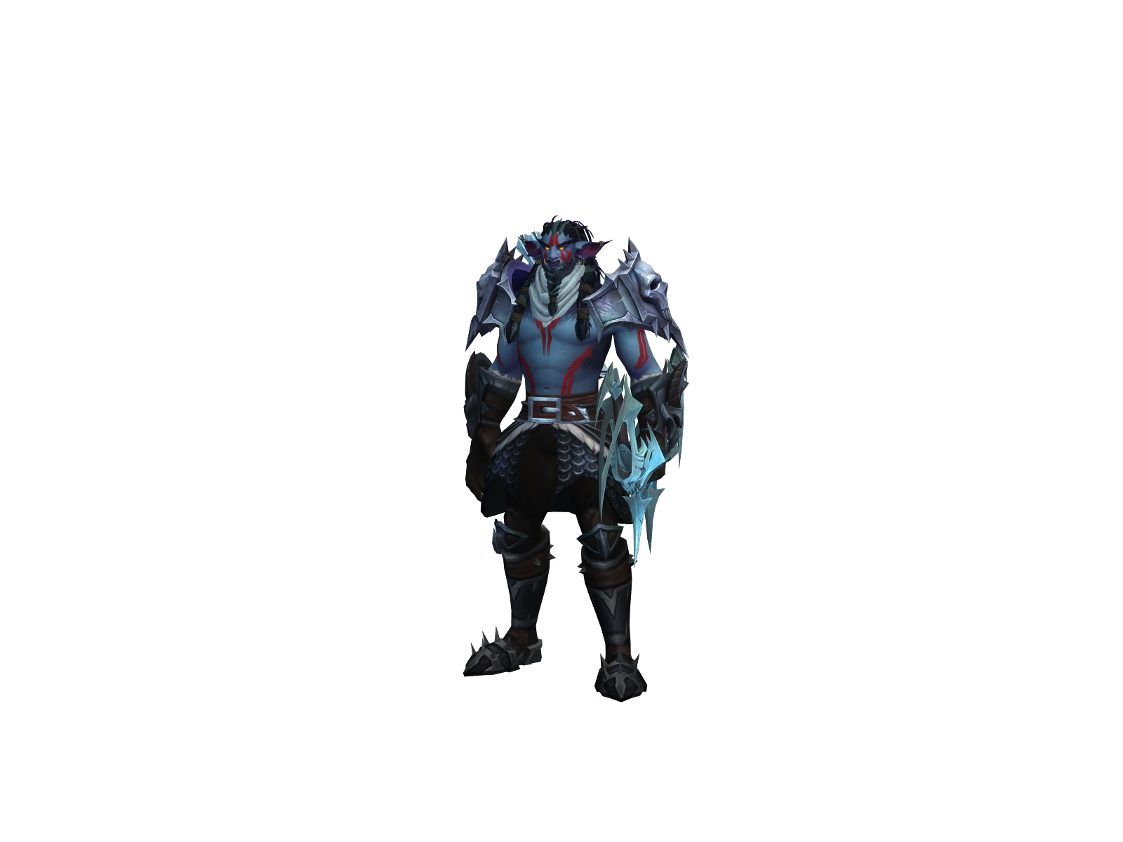 Flip 3D character render
