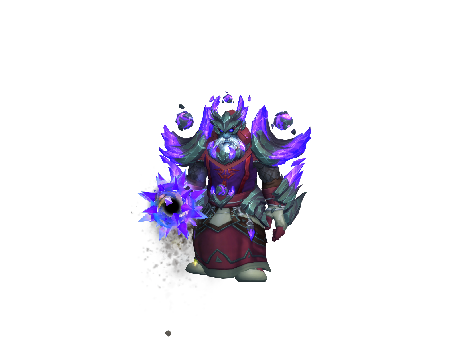 Mezu 3D character render