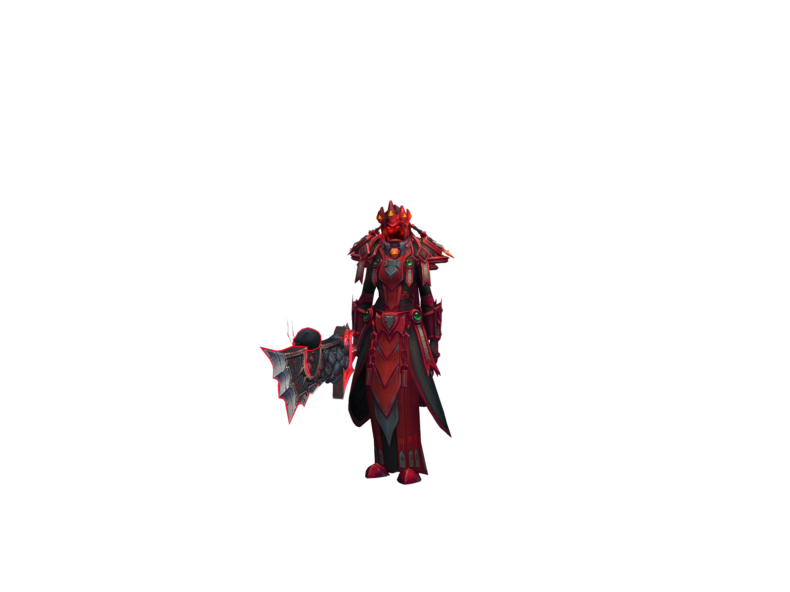 Behemoth 3D character render