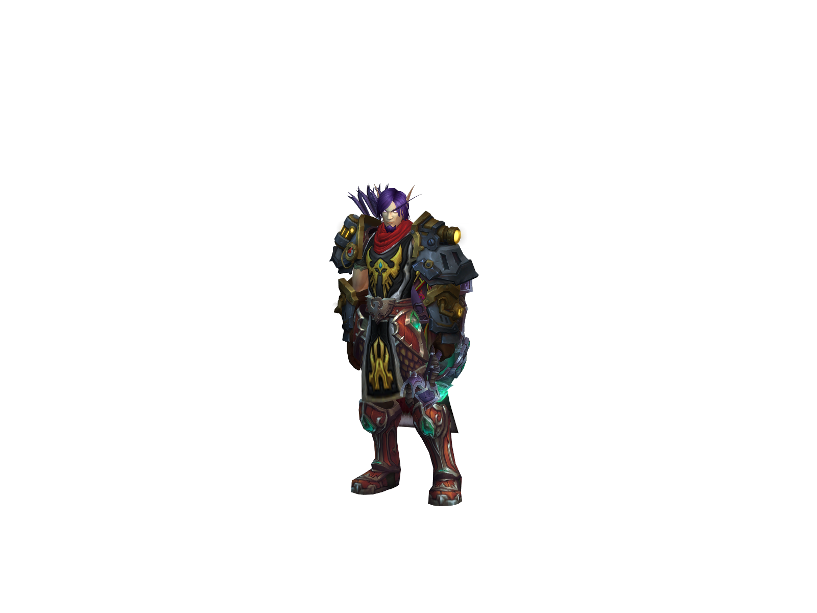 Galcain WoW character banner