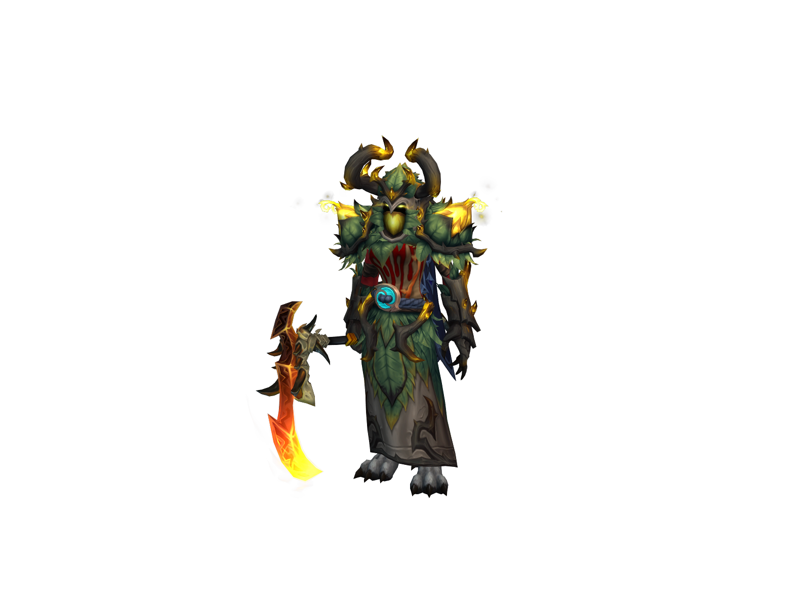 Aquaism 3D character render