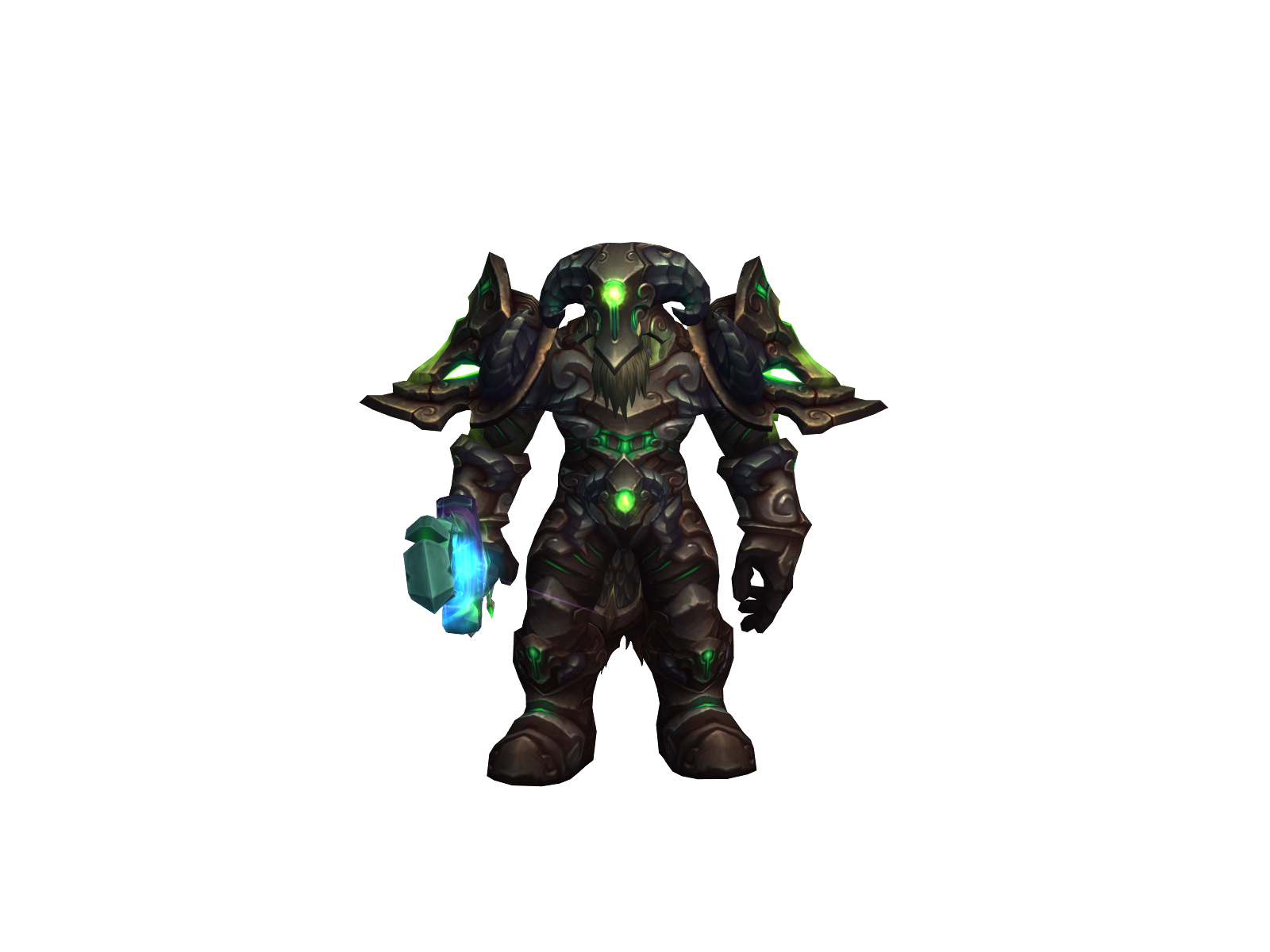 Rourk 3D character render
