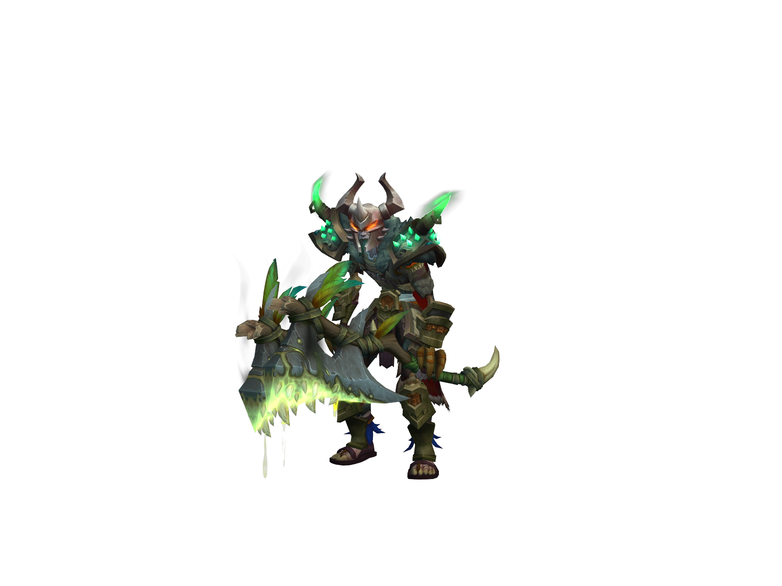 Undar 3D character render