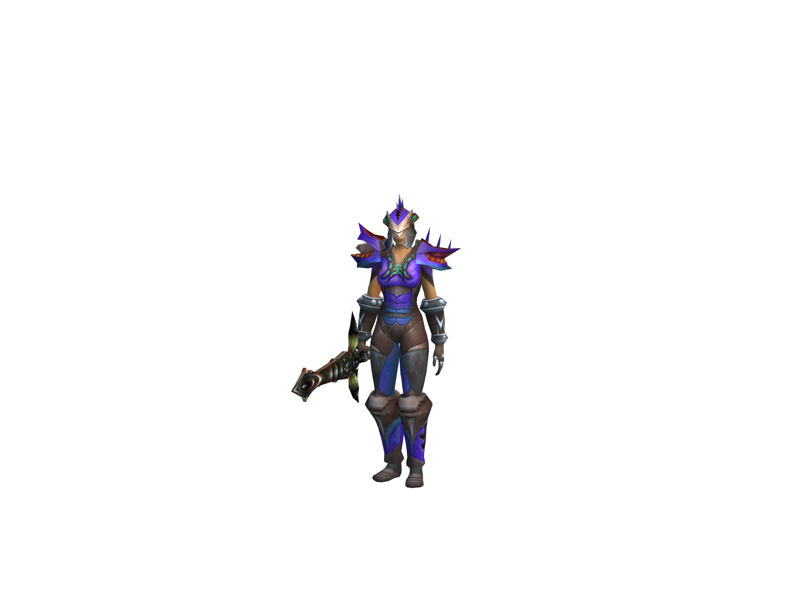 Zengu 3D character render