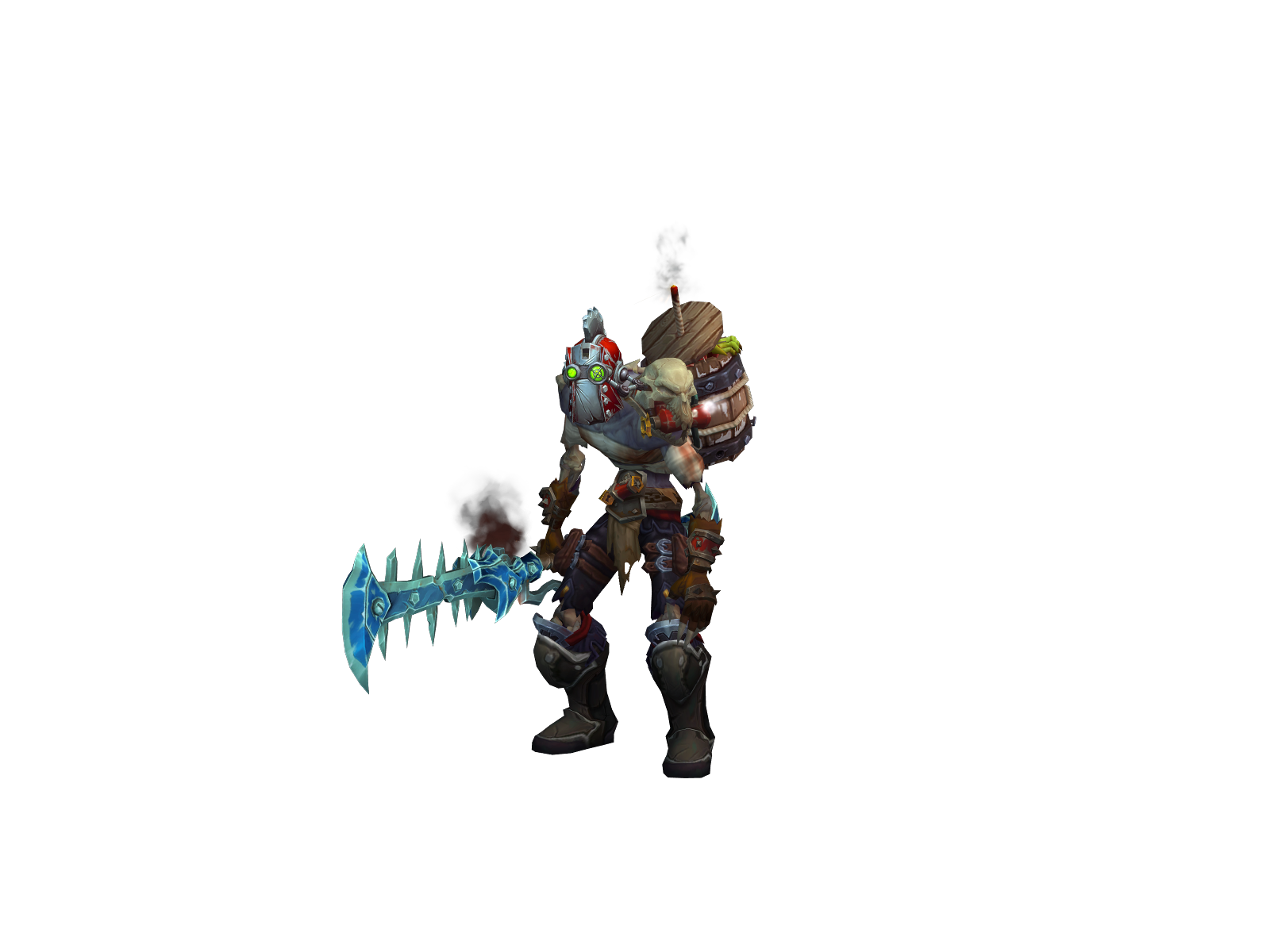 Mistyblaster 3D character render